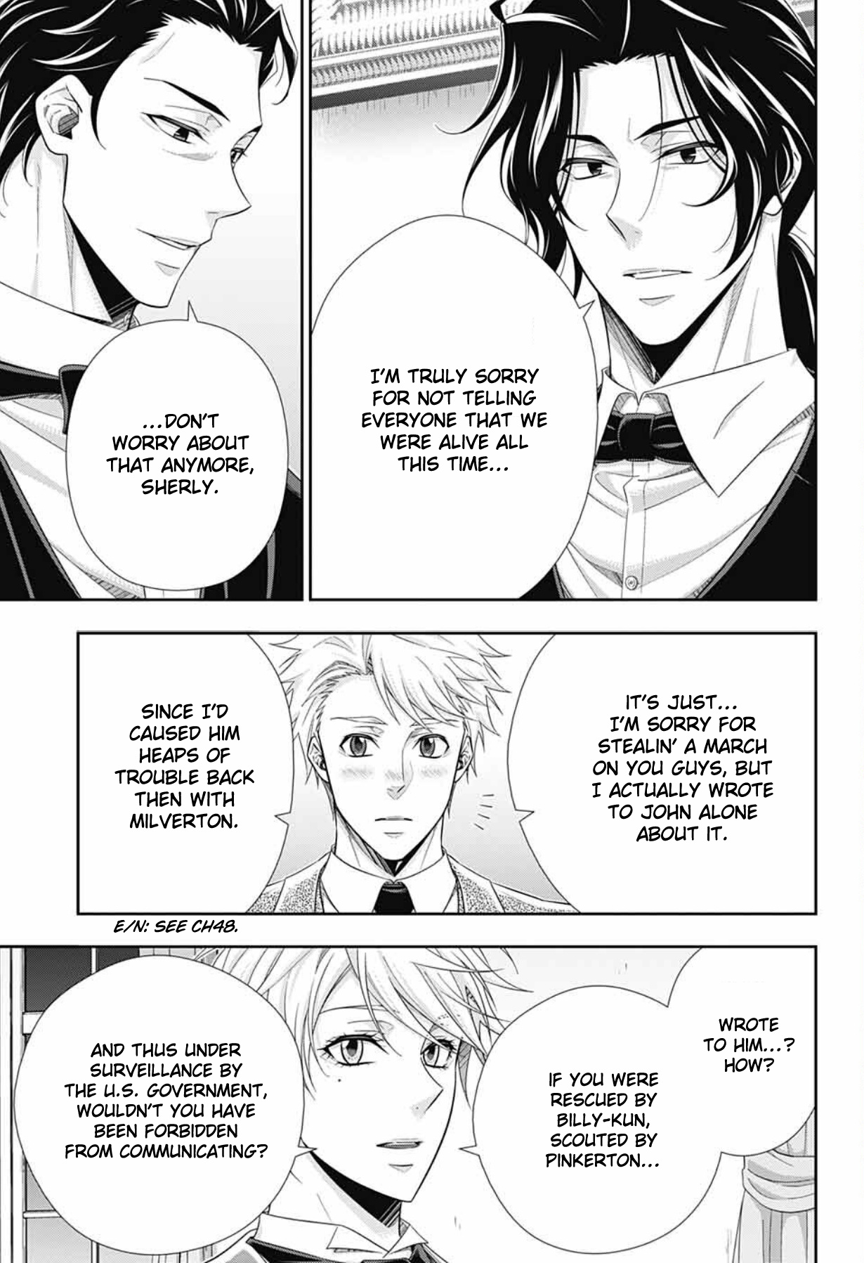 Yukoku No Moriarty - Chapter 76: The Return Of William And Sherlock. And Then...