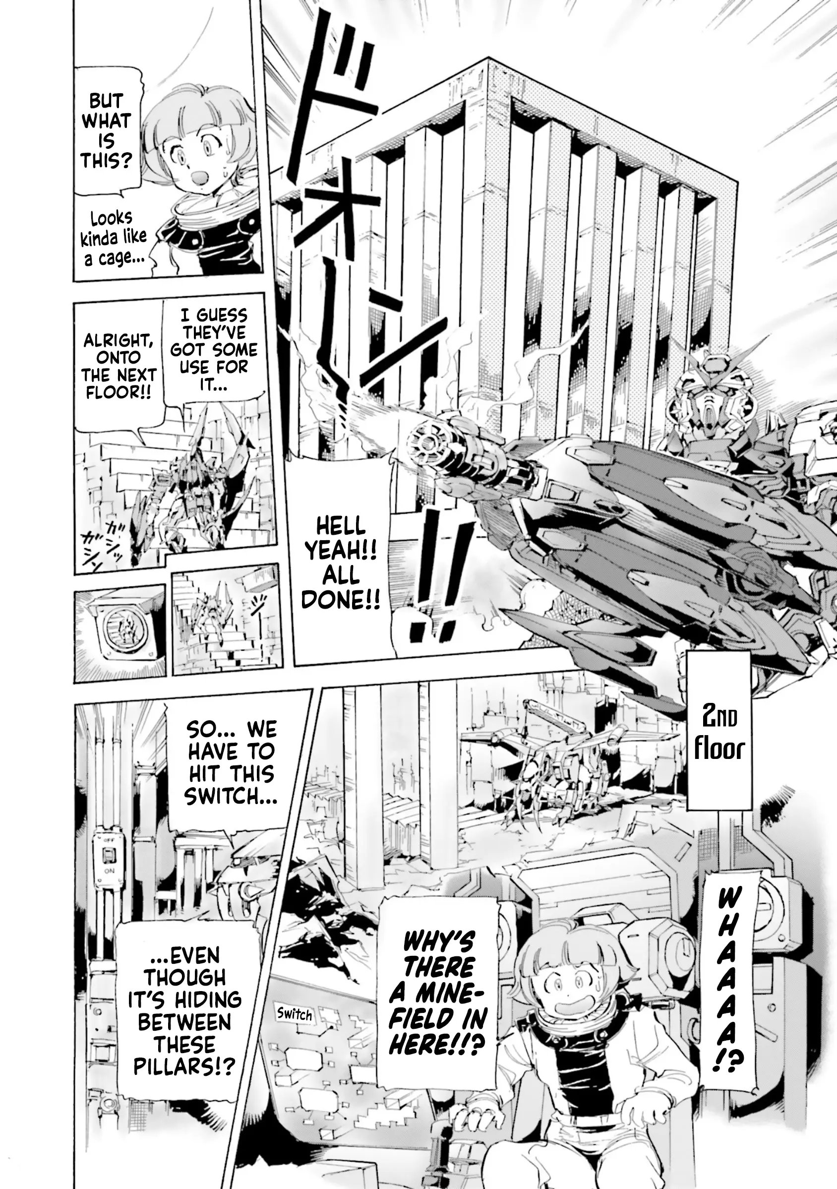 Mobile Suit Gundam Seed Astray R - Vol.4 Chapter 20.8: Special Unit 7: Sick! Fully Operational Red Frame Kai!