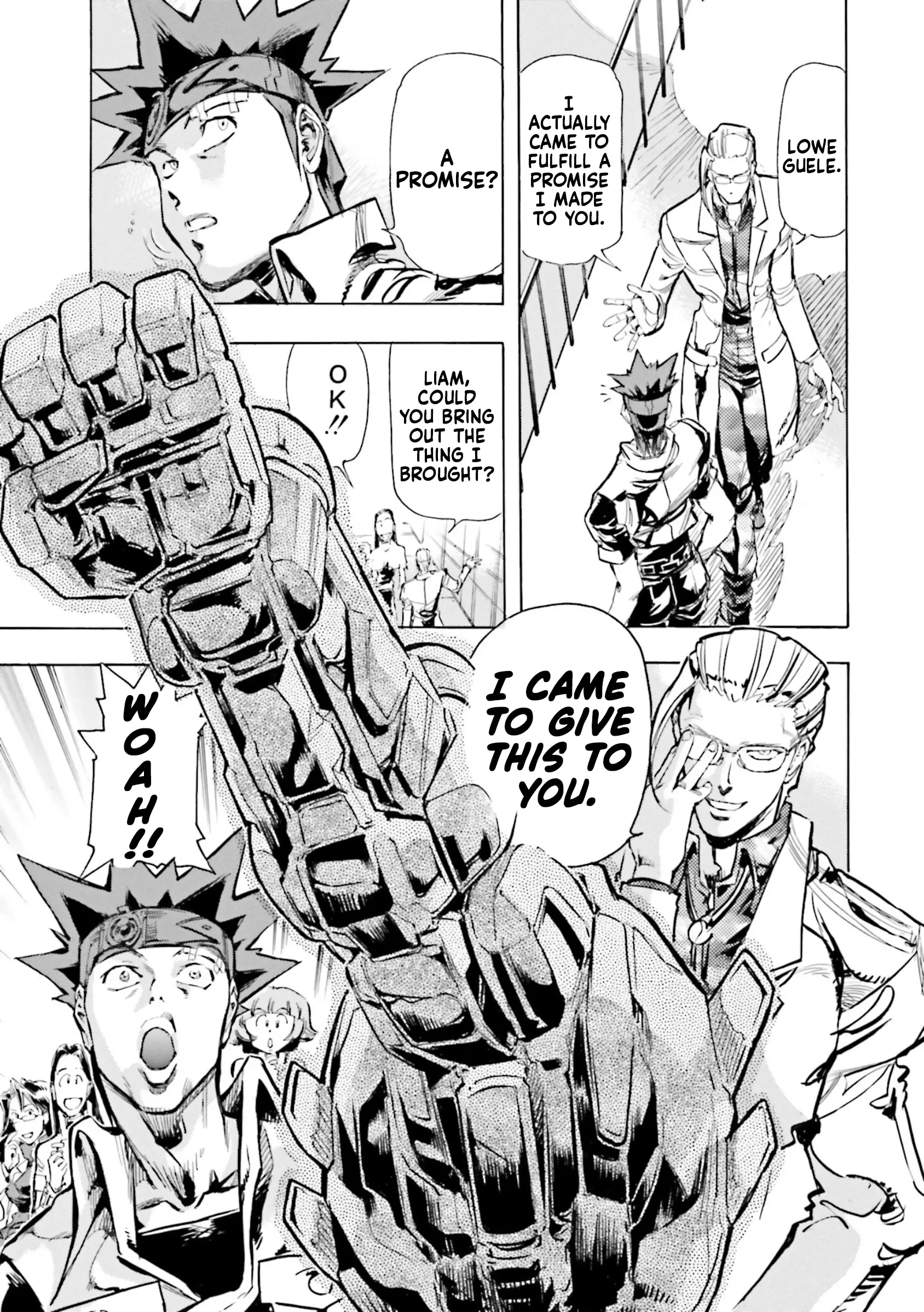 Mobile Suit Gundam Seed Astray R - Vol.4 Chapter 19: Regenerate Gundam