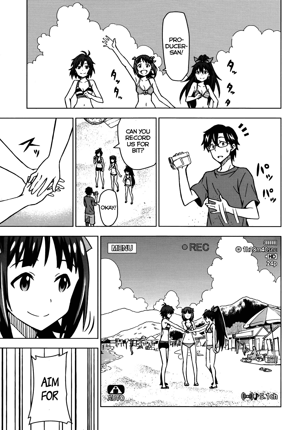 The Idolm@Ster (Mana) - Chapter 9.5 : Side Story 2 - Time Spent With Everyone On Vacation