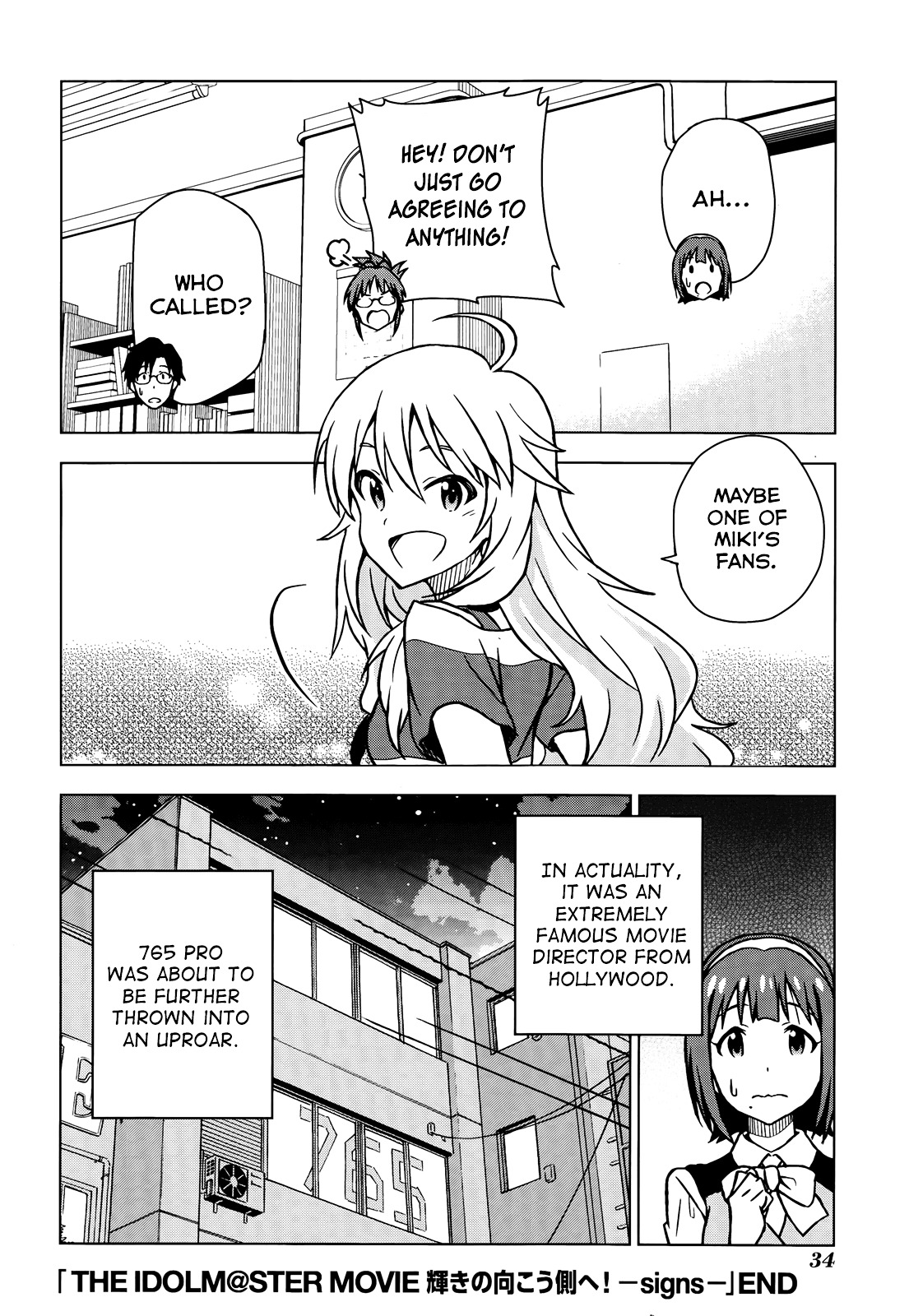 The Idolm@Ster (Mana) - Chapter 0.5 : (Movie Special) To The Other Side Of The Sparkle! 0+