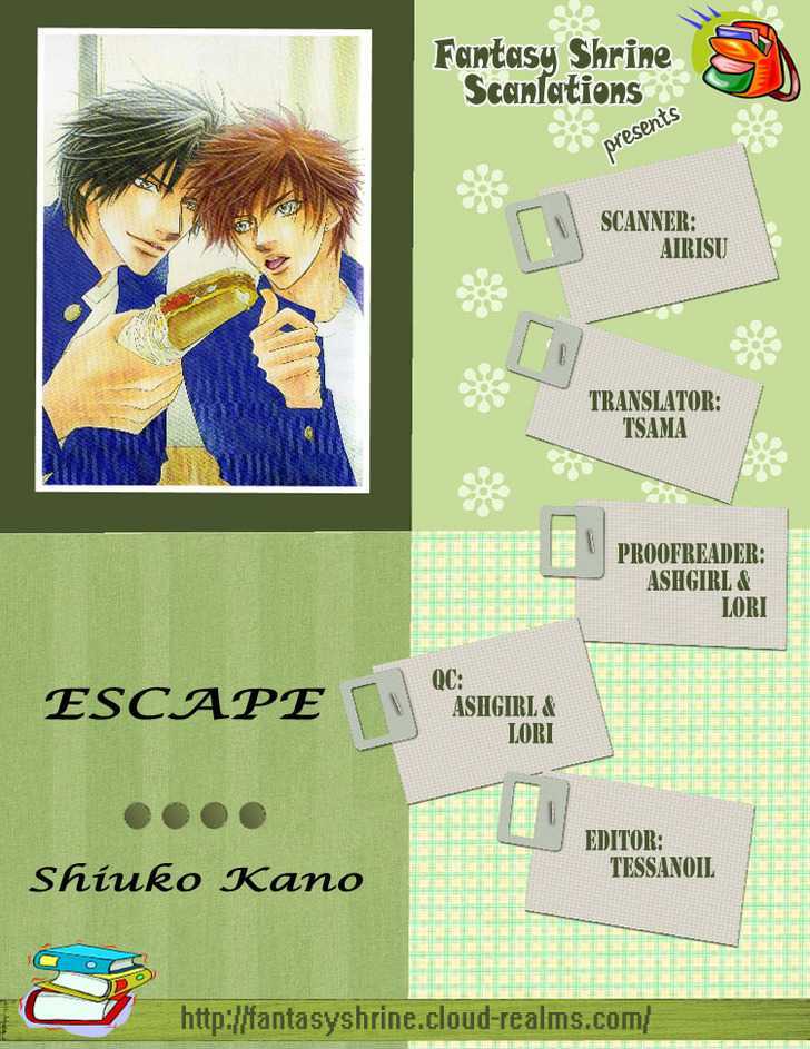 Escape (Kano Shiuko) - Vol.1 Chapter 5 : A Weird Couple