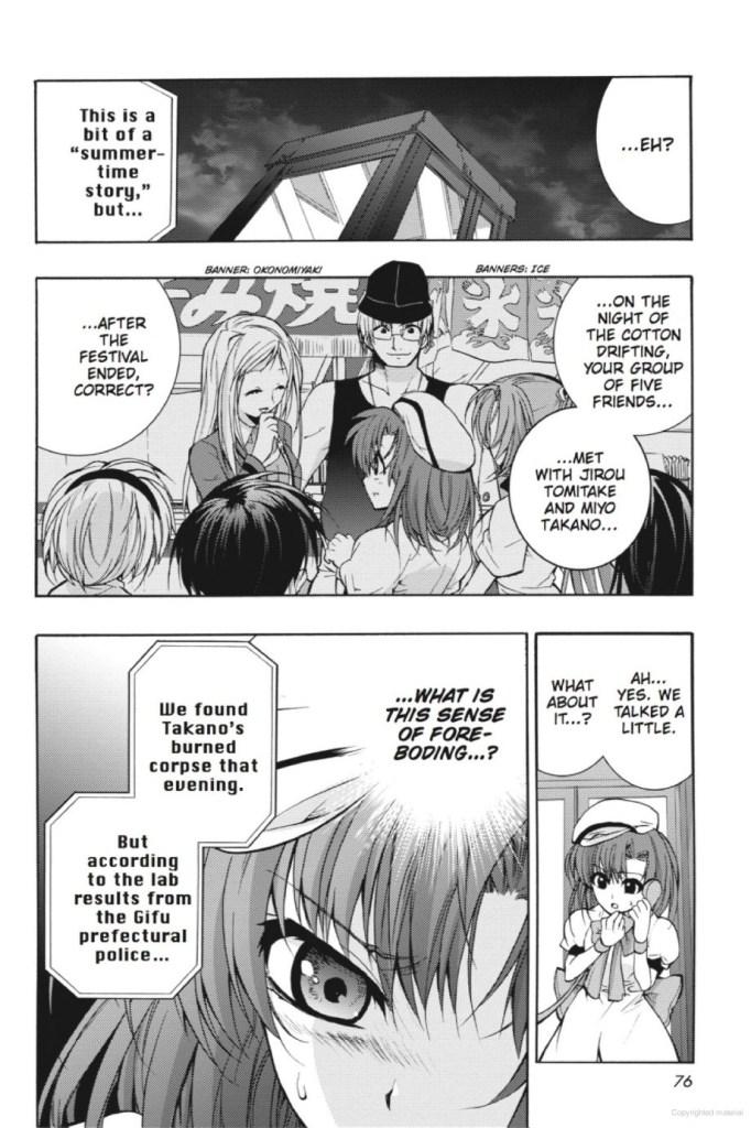 Higurashi No Naku Koro Ni ~ Tsumihoroboshihen - Chapter 9