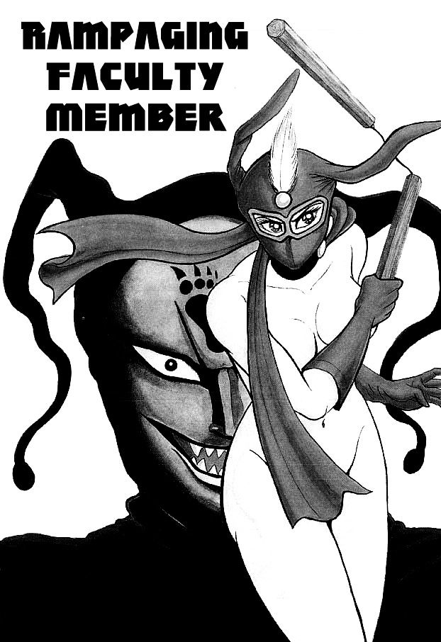 Kekkou Kamen - Vol.1 Chapter 21 : Rampaging Faculty Member