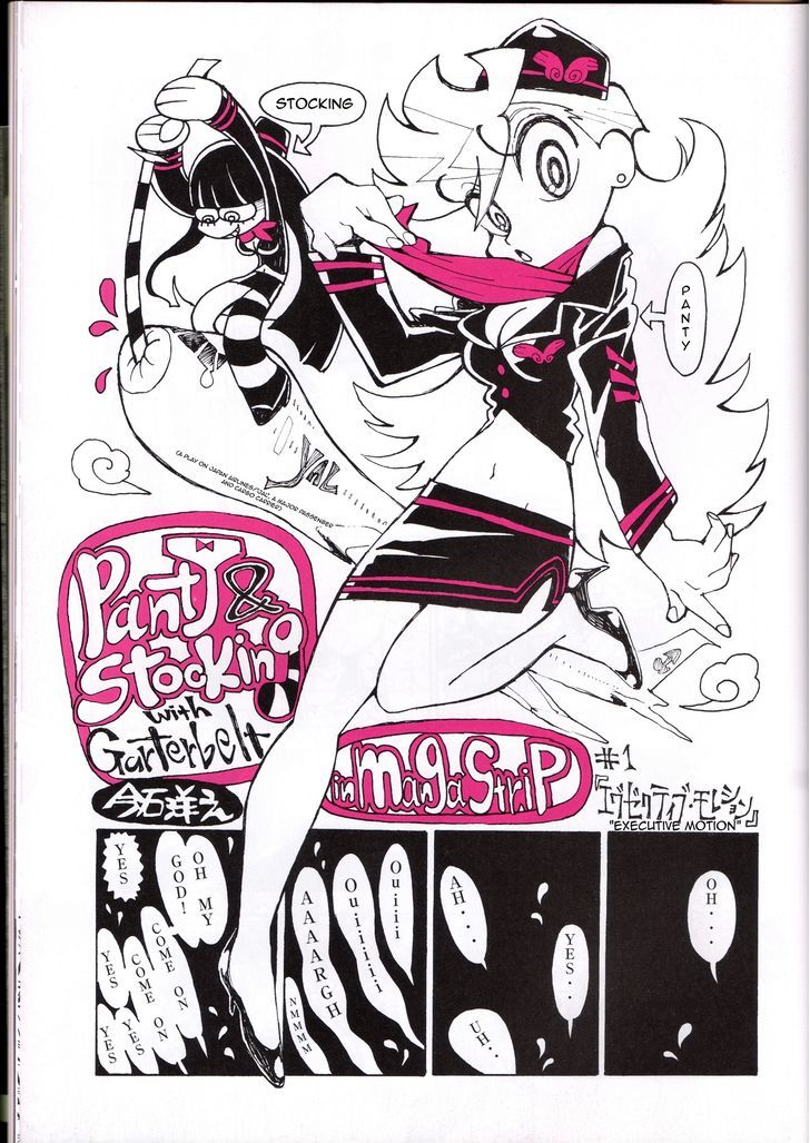 Panty & Stocking With Garterbelt In Manga Strip - Chapter 1