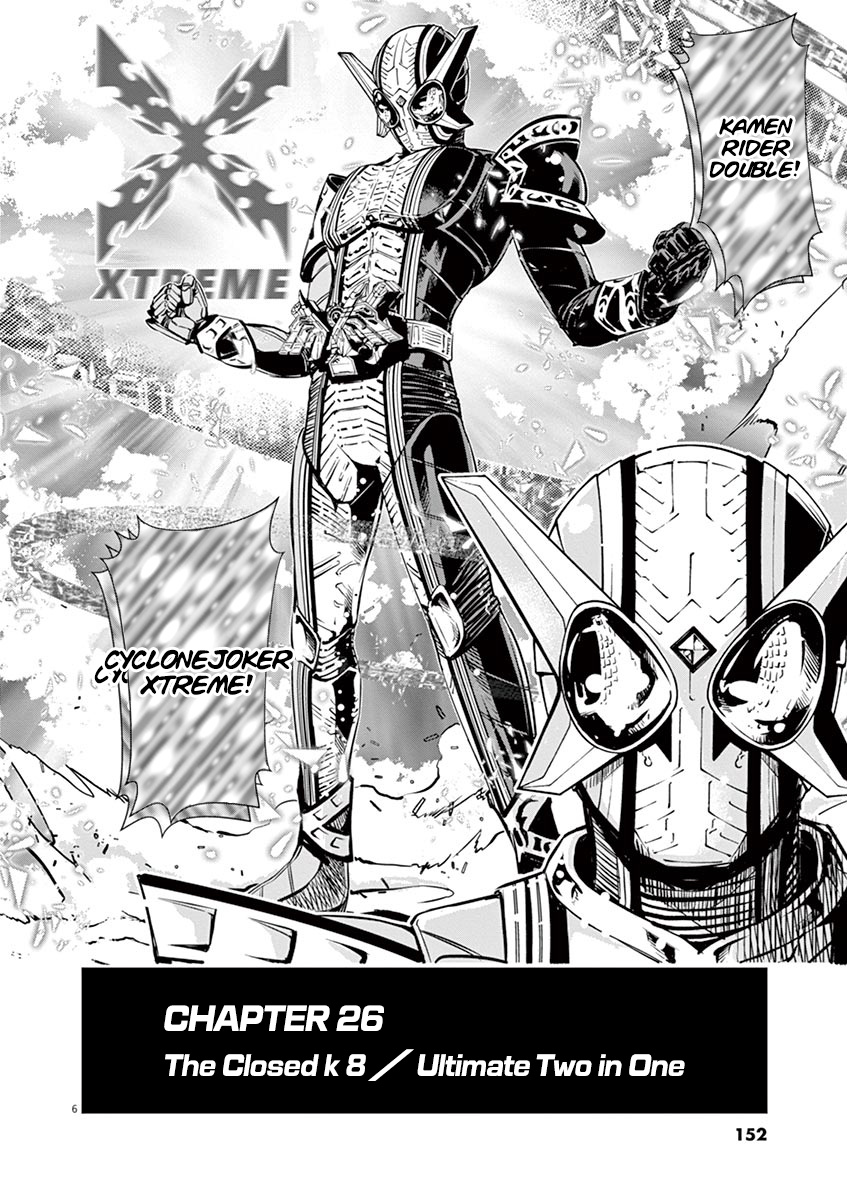 Kamen Rider W: Fuuto Tantei - Vol.3 Chapter 26: The Closed K 8/Ultimate Two In One