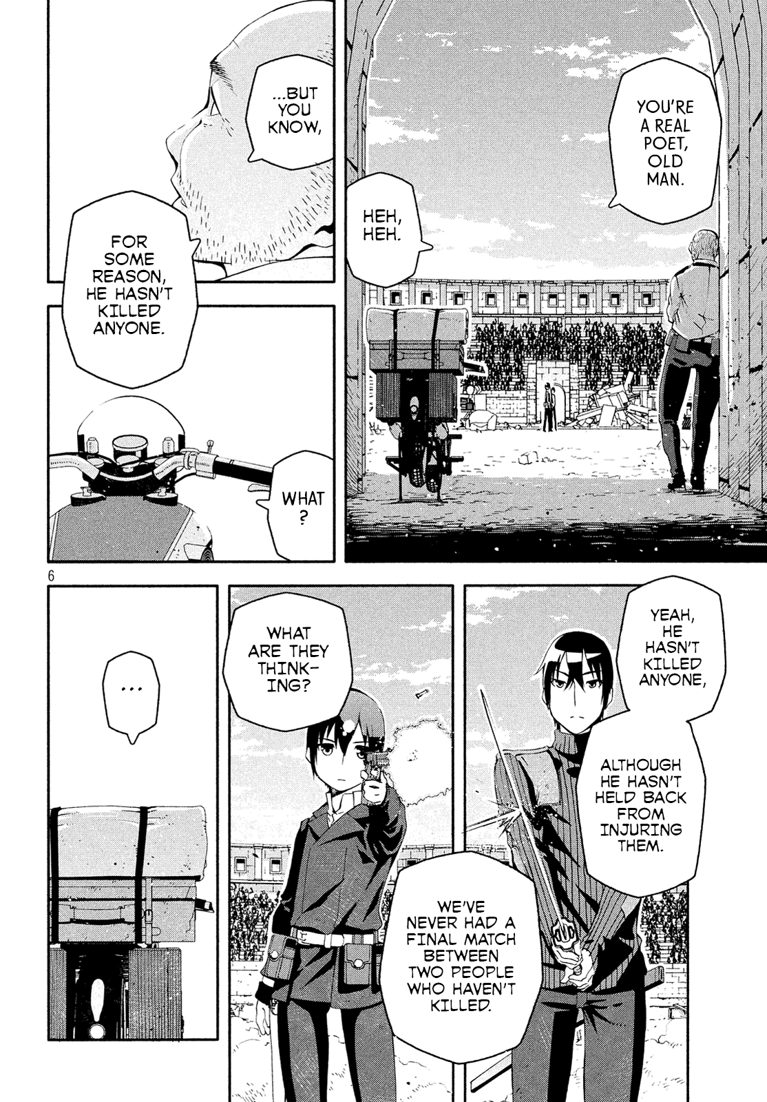 Kino's Journey - Vol.3 Chapter 12: Coliseum -Avengers- 4/4