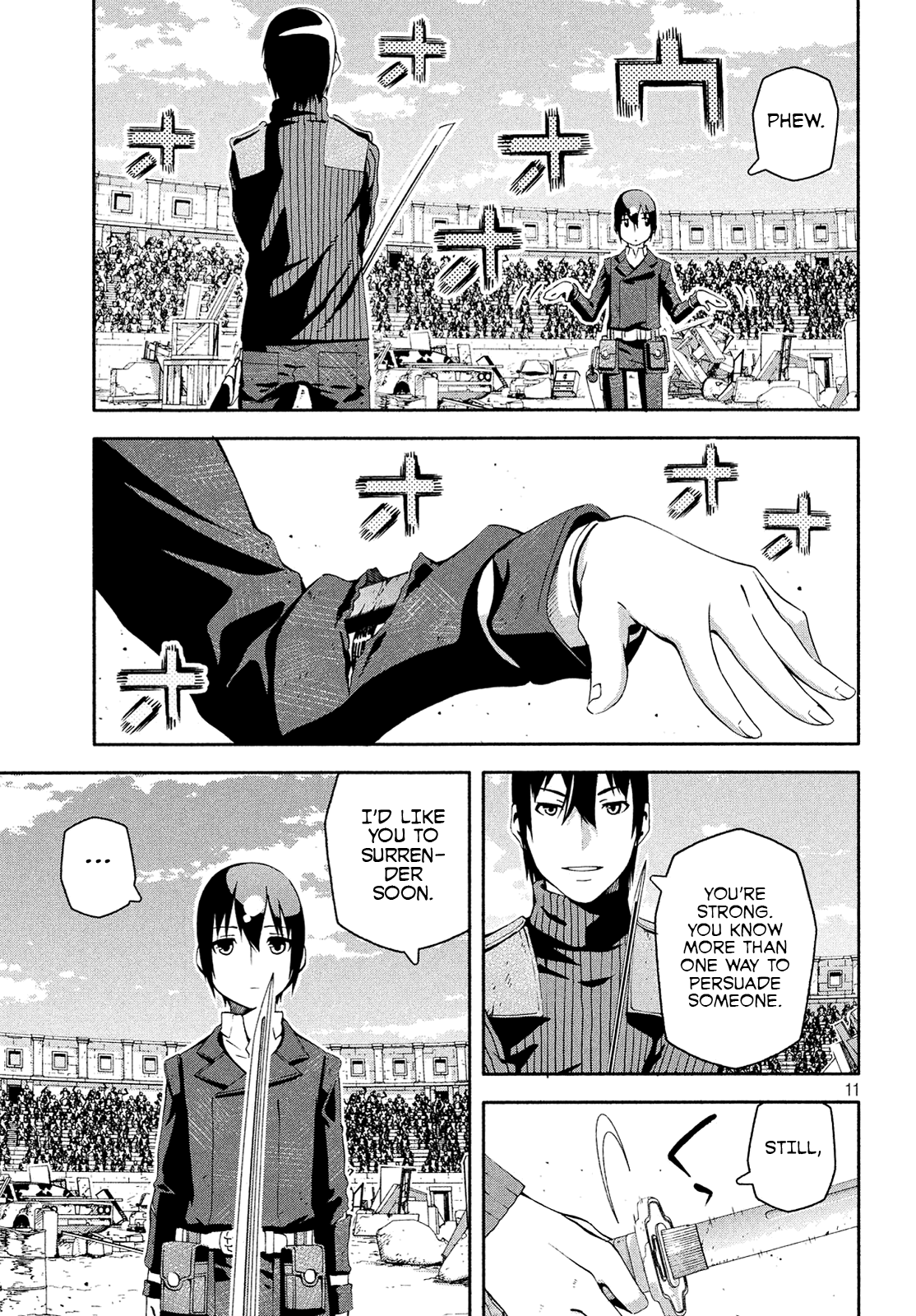 Kino's Journey - Vol.3 Chapter 12: Coliseum -Avengers- 4/4