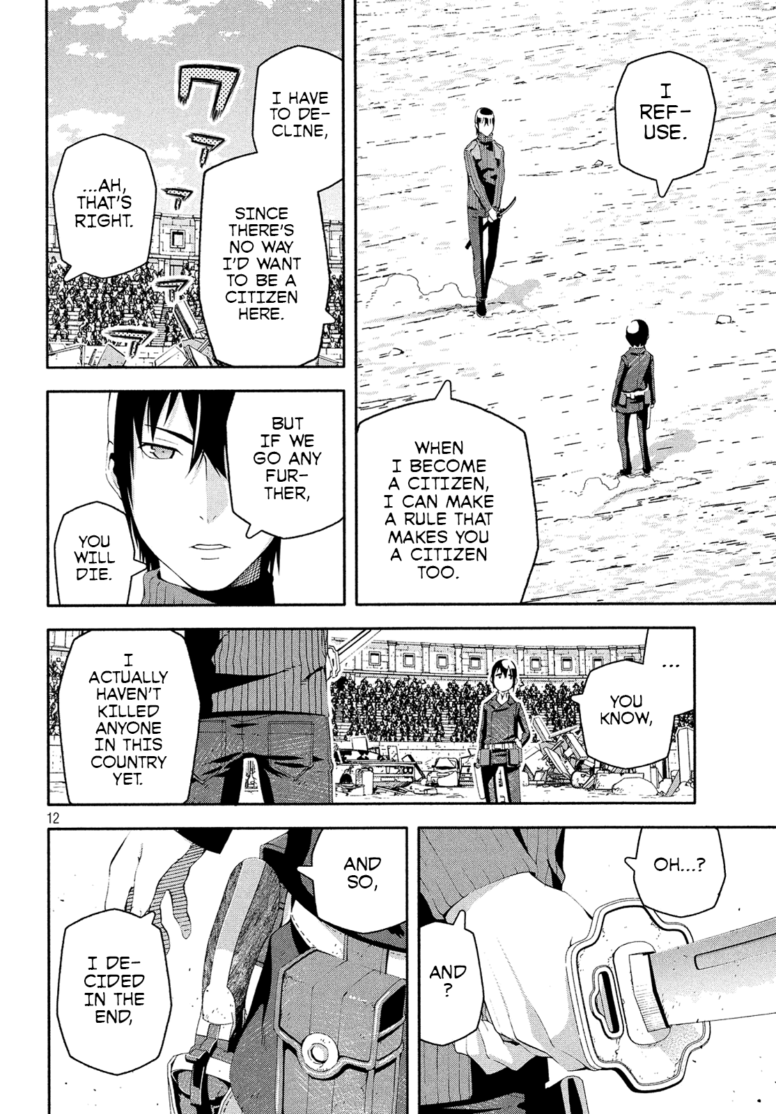 Kino's Journey - Vol.3 Chapter 12: Coliseum -Avengers- 4/4