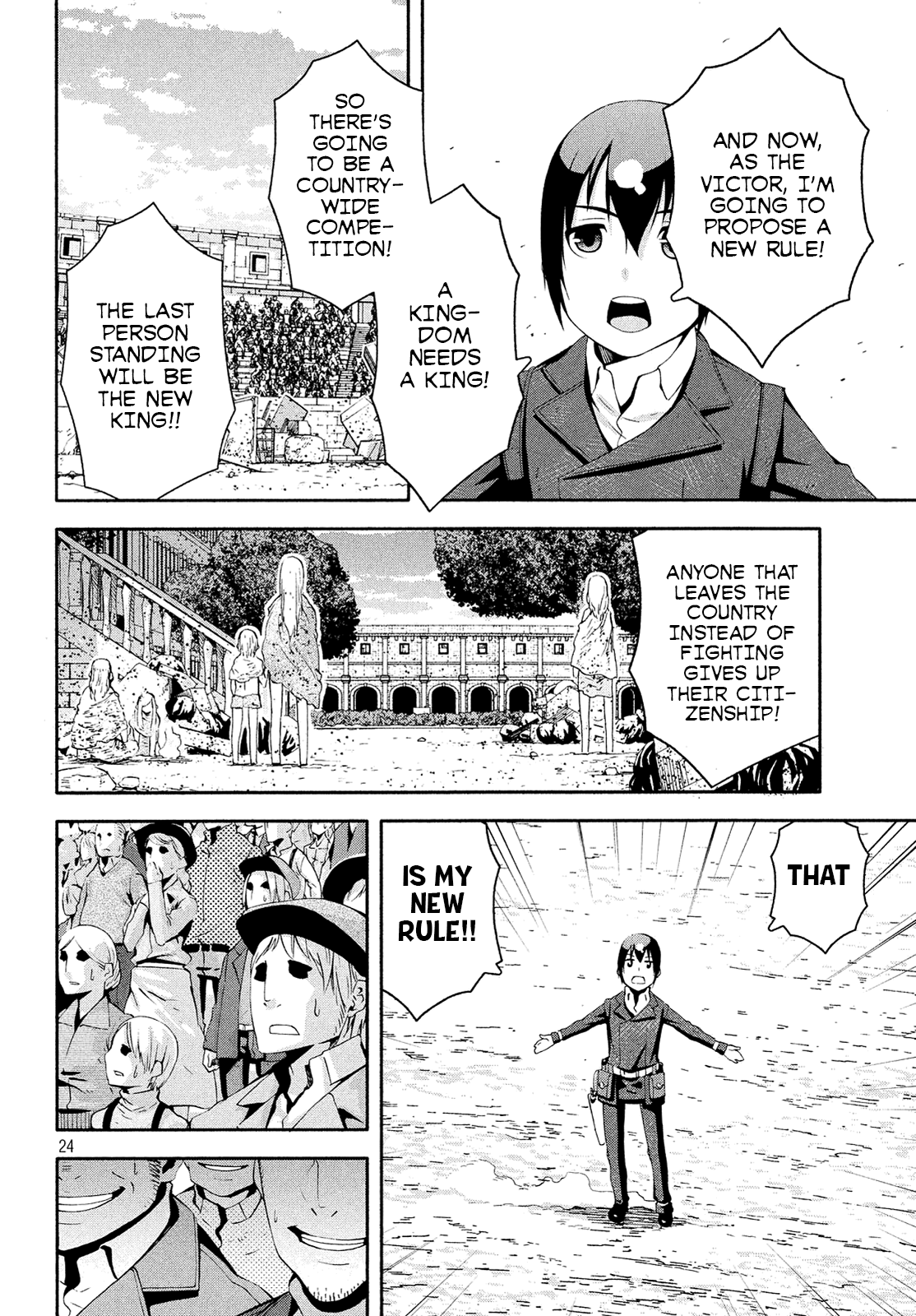 Kino's Journey - Vol.3 Chapter 12: Coliseum -Avengers- 4/4