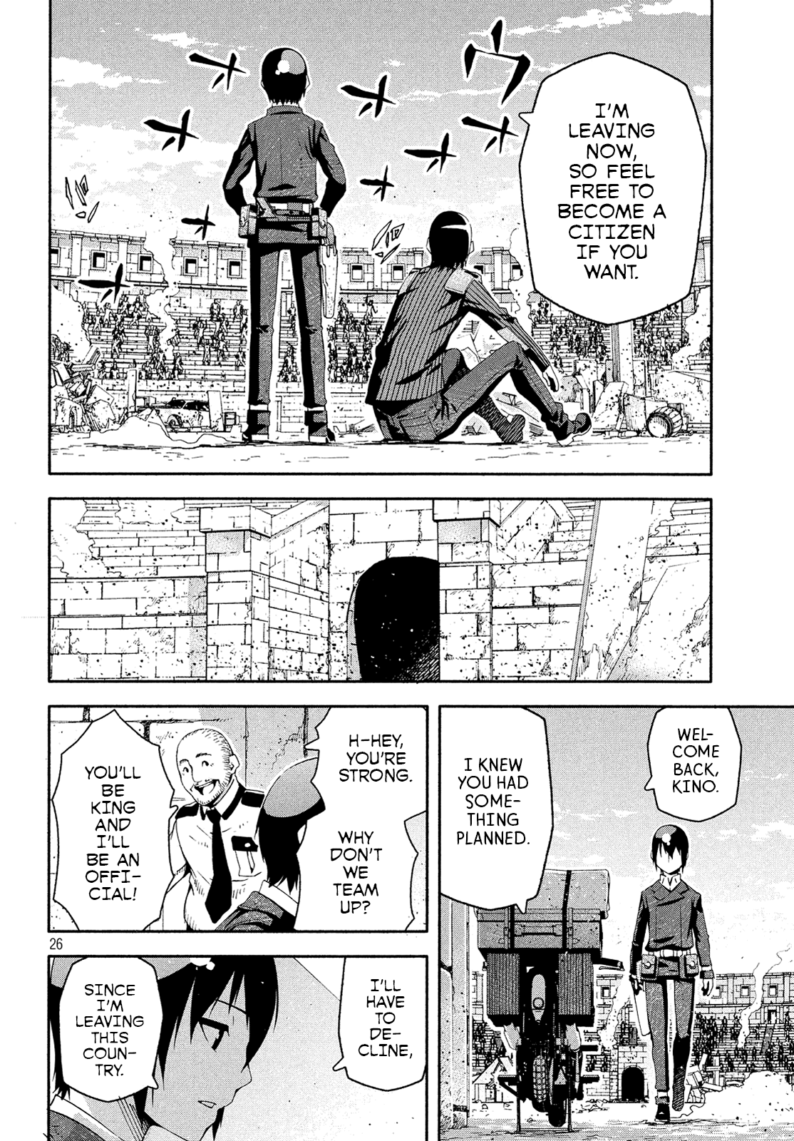 Kino's Journey - Vol.3 Chapter 12: Coliseum -Avengers- 4/4