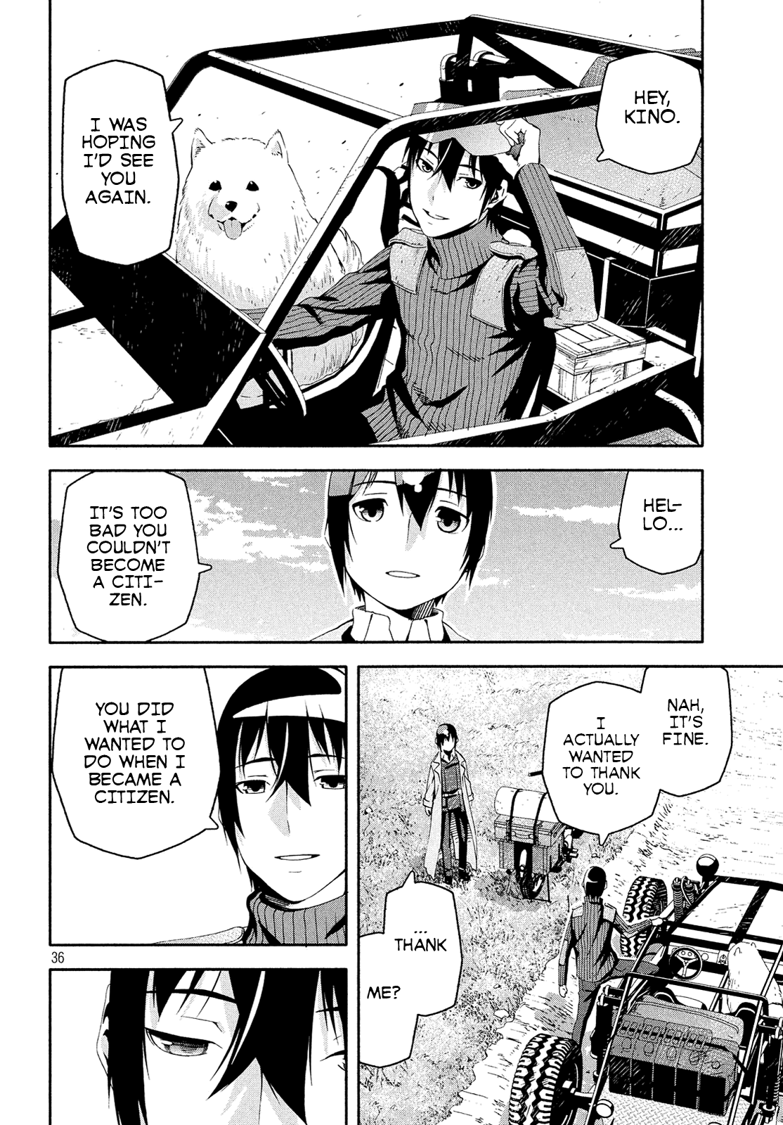 Kino's Journey - Vol.3 Chapter 12: Coliseum -Avengers- 4/4