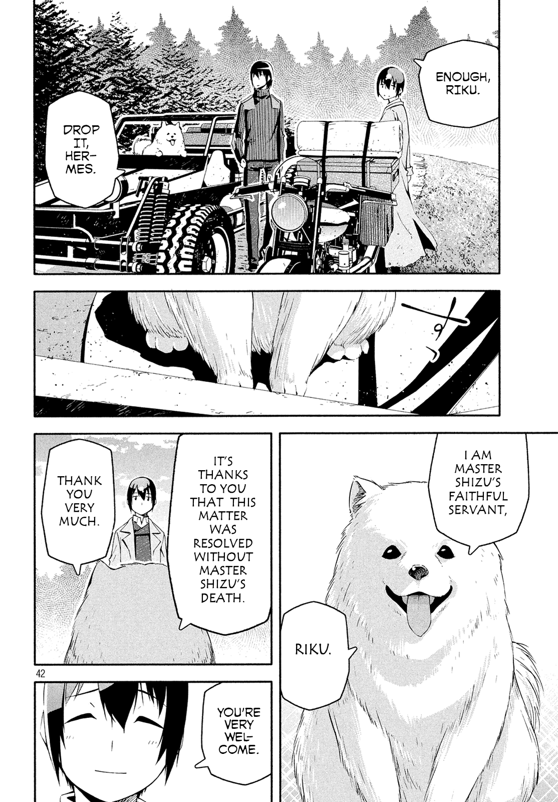 Kino's Journey - Vol.3 Chapter 12: Coliseum -Avengers- 4/4