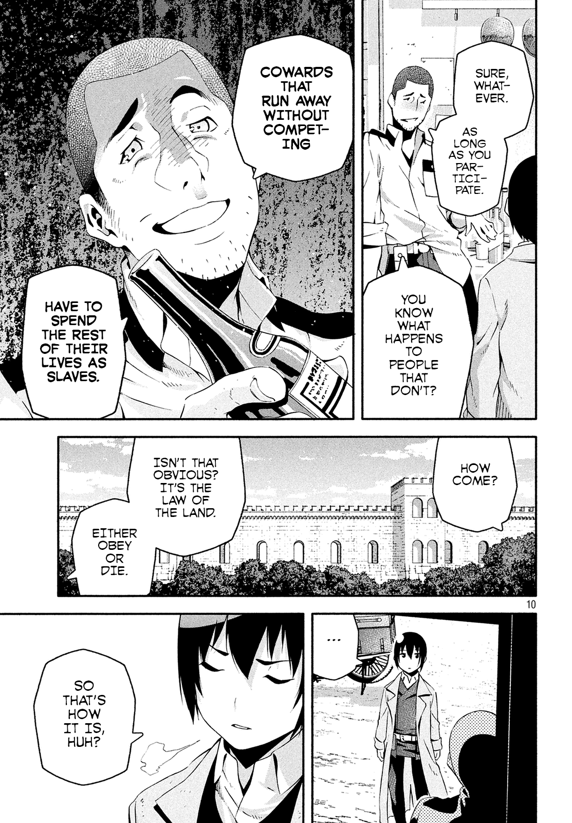 Kino's Journey - Vol.3 Chapter 9: Coliseum -Avengers- 1/4