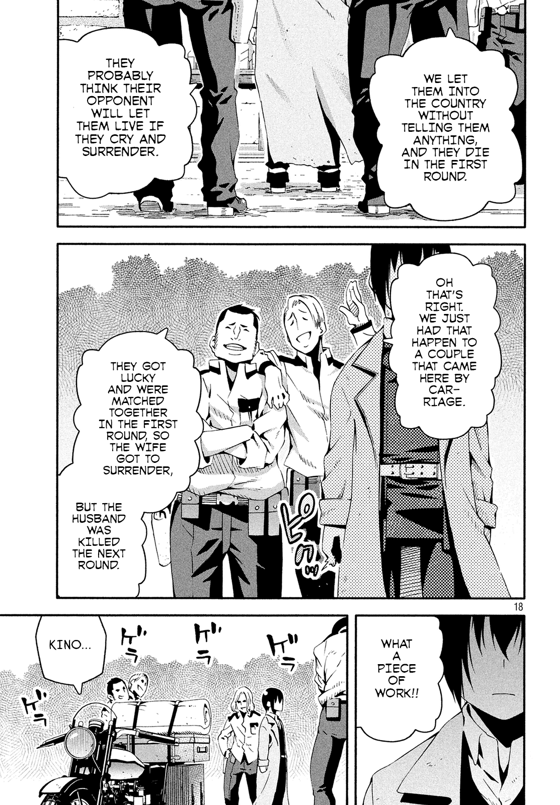 Kino's Journey - Vol.3 Chapter 9: Coliseum -Avengers- 1/4