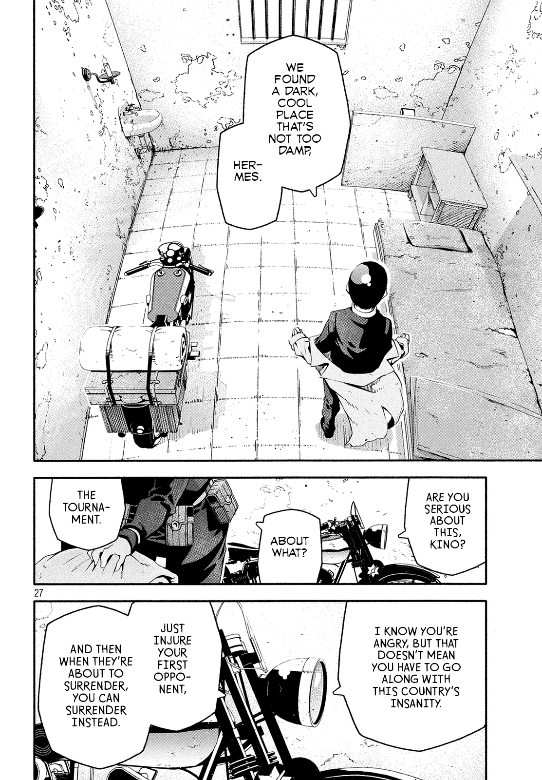 Kino's Journey - Vol.3 Chapter 9: Coliseum -Avengers- 1/4