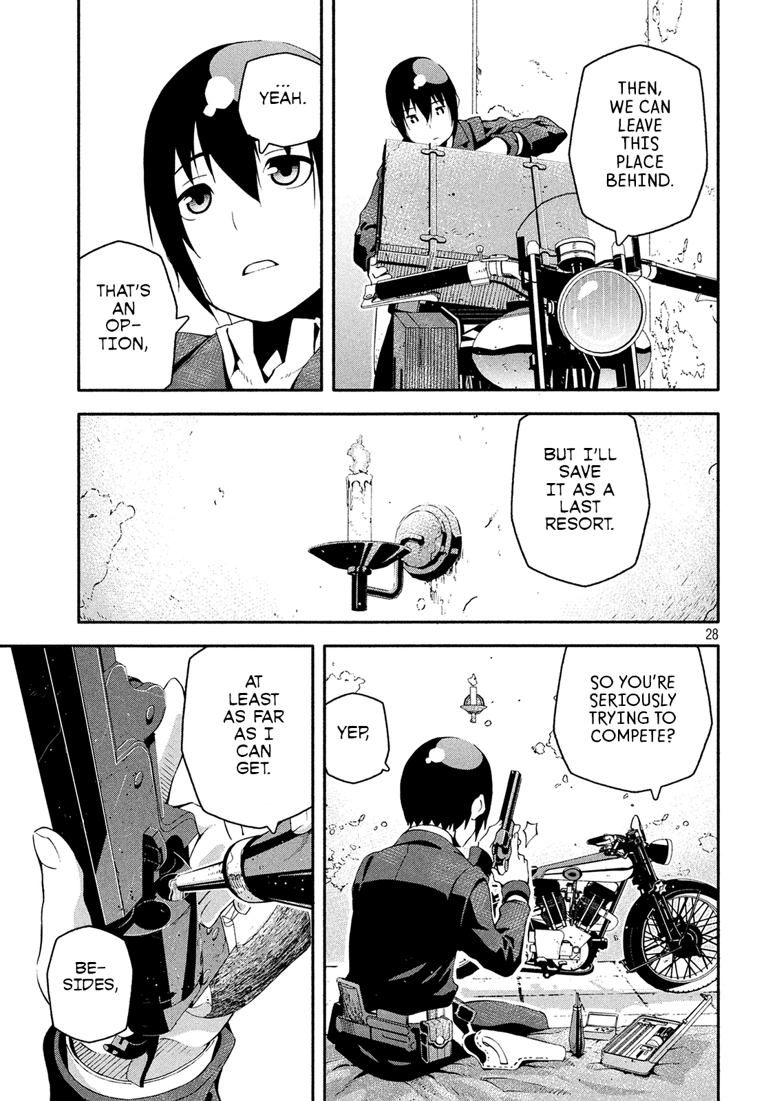 Kino's Journey - Vol.3 Chapter 9: Coliseum -Avengers- 1/4