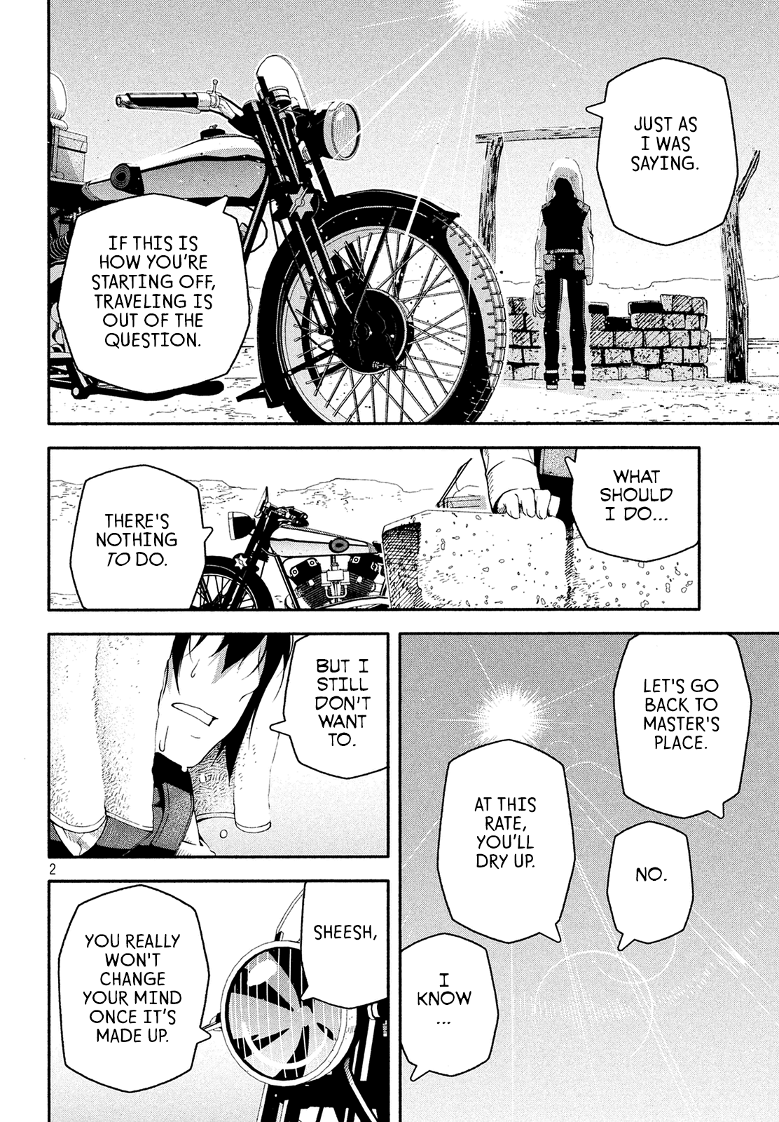 Kino's Journey - Vol.2 Chapter 8.5: Epilogue: In The Middle Of The Desert・A -Beginner's Luck・A-