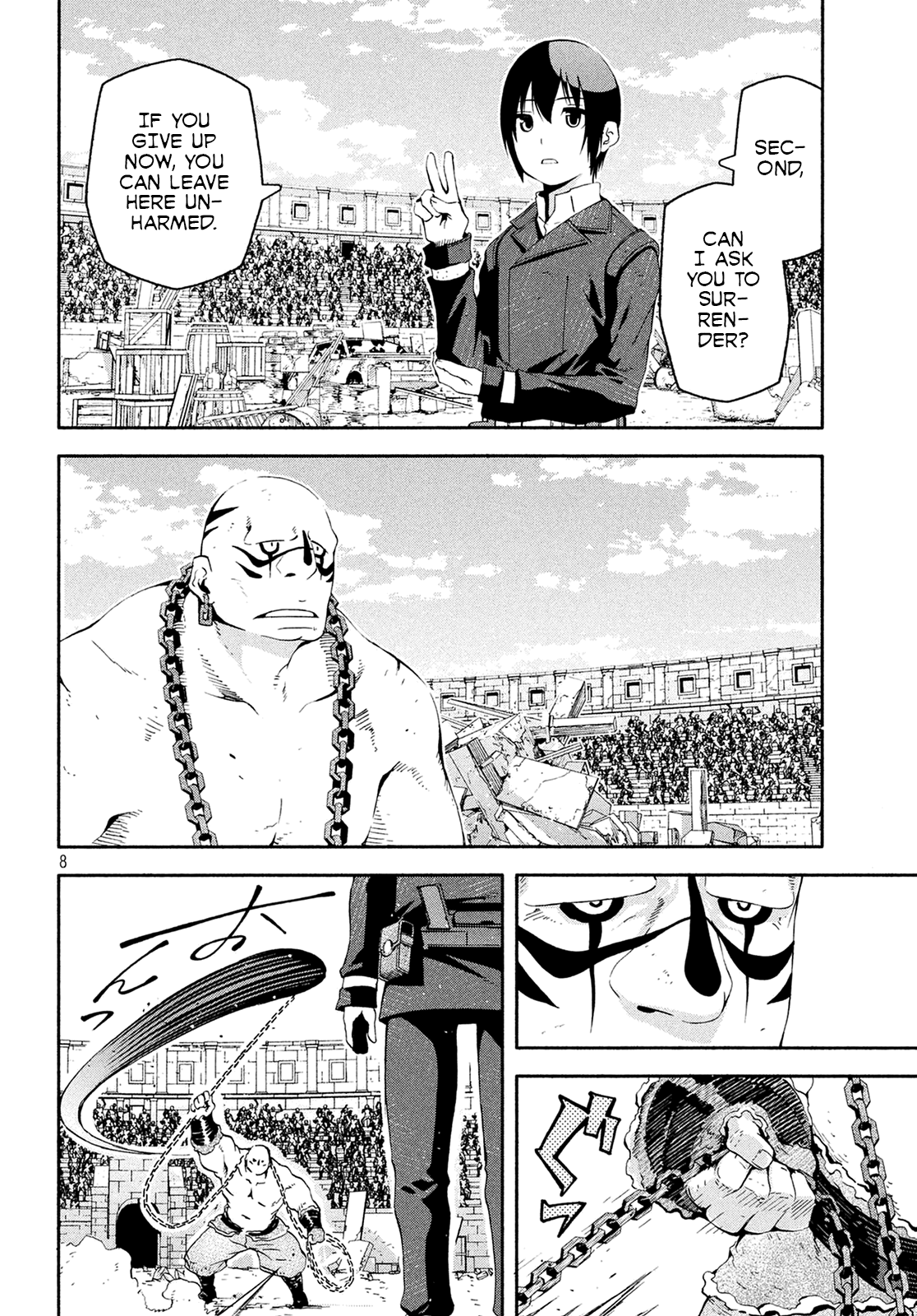 Kino's Journey - Vol.3 Chapter 10: Coliseum -Avengers- 2/4