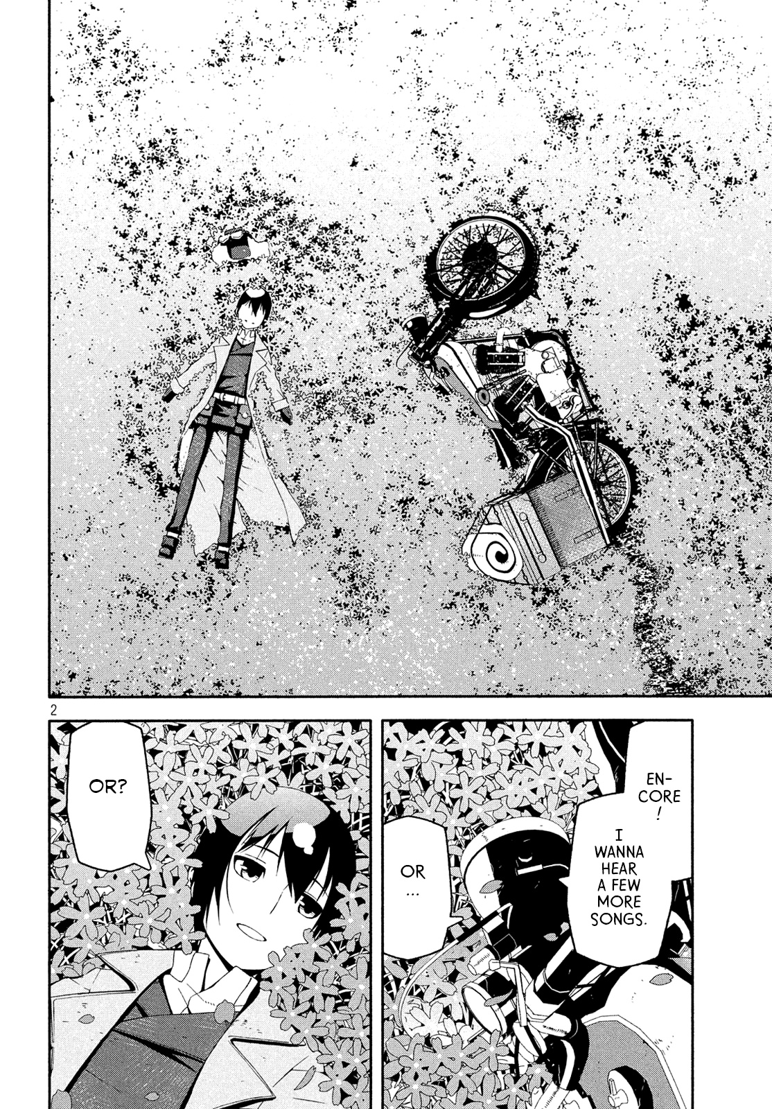 Kino's Journey - Vol.4 Chapter 12.75: Prologue: Amidst A Crimson Sea・B -Blooming Prairie・B-