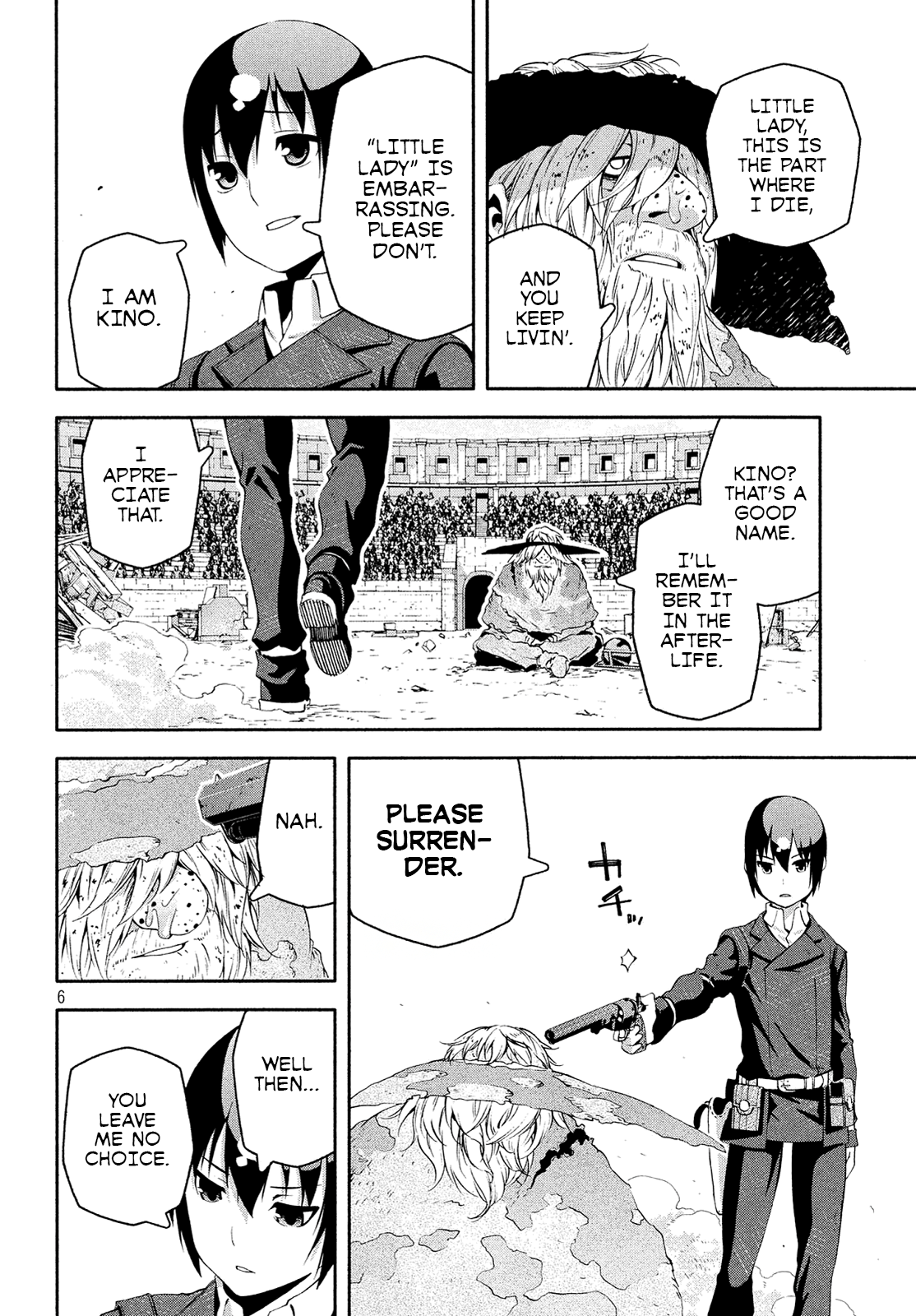 Kino's Journey - Vol.3 Chapter 11: Coliseum -Avengers- 3/4