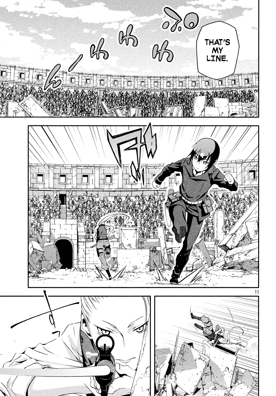 Kino's Journey - Vol.3 Chapter 11: Coliseum -Avengers- 3/4