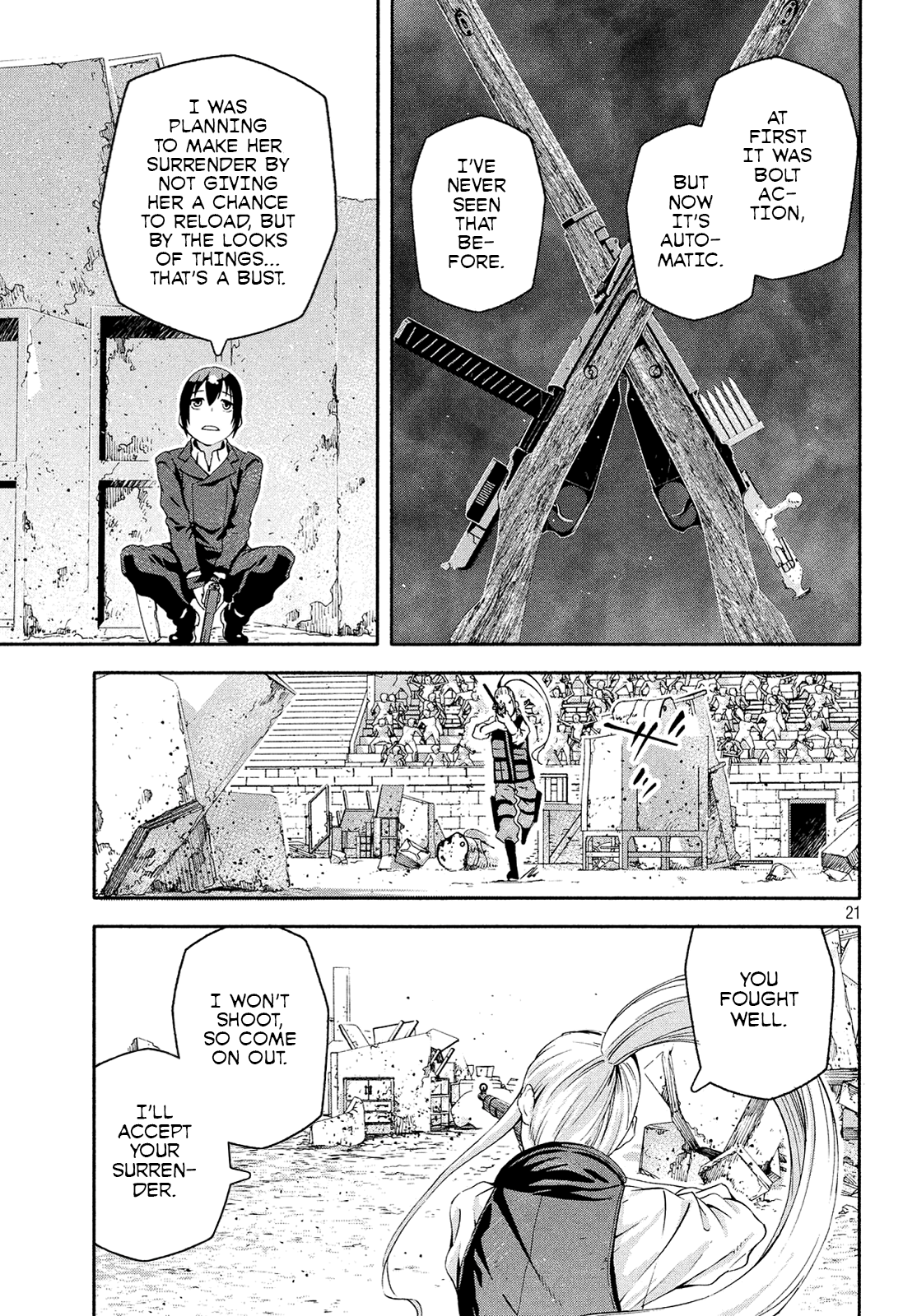 Kino's Journey - Vol.3 Chapter 11: Coliseum -Avengers- 3/4