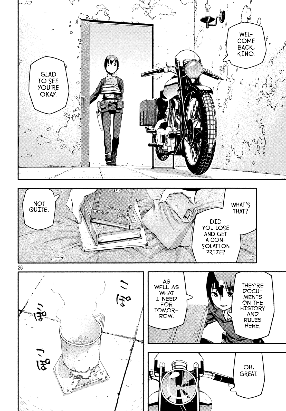 Kino's Journey - Vol.3 Chapter 11: Coliseum -Avengers- 3/4