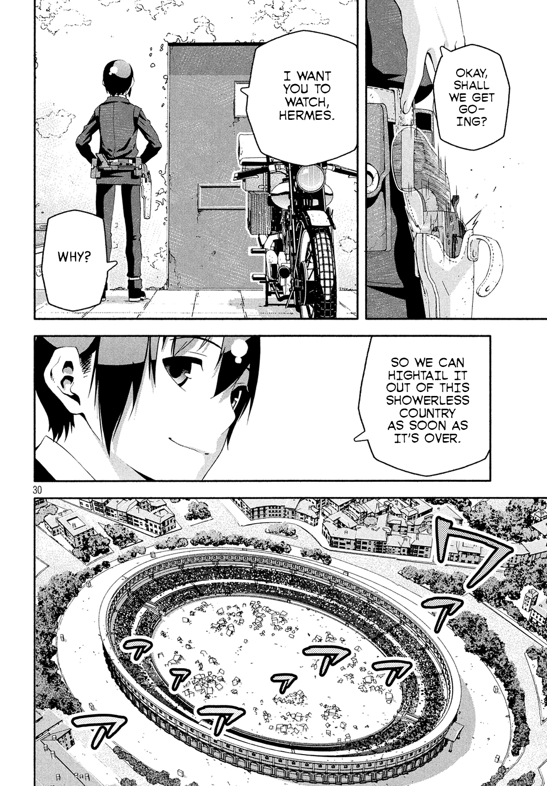 Kino's Journey - Vol.3 Chapter 11: Coliseum -Avengers- 3/4