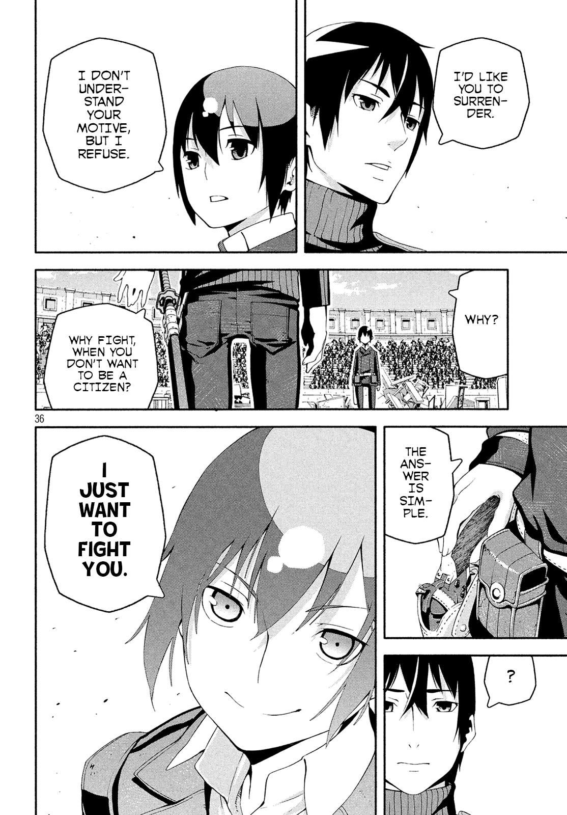 Kino's Journey - Vol.3 Chapter 11: Coliseum -Avengers- 3/4