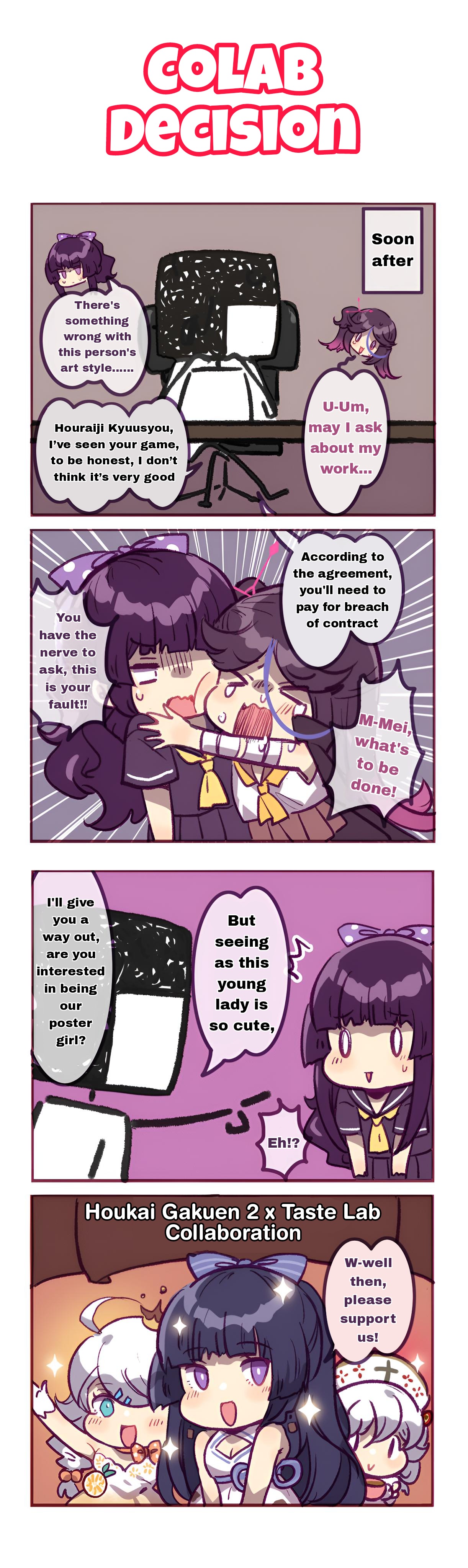 Houkai Gakuen 4-Koma - Chapter 274.5: Houkai Gakuen 2 X Taste Lab Collab