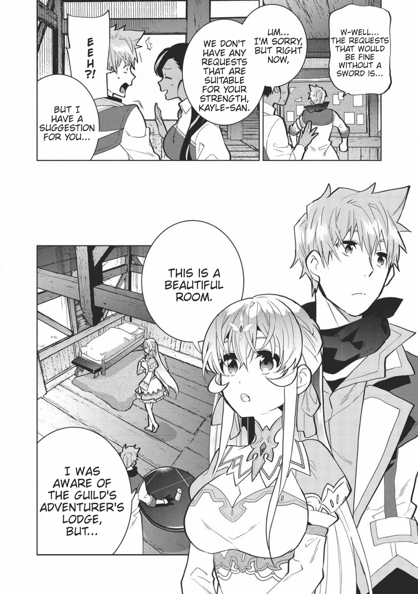 Seikenshi-Sama No Maken-Chan - Chapter 3