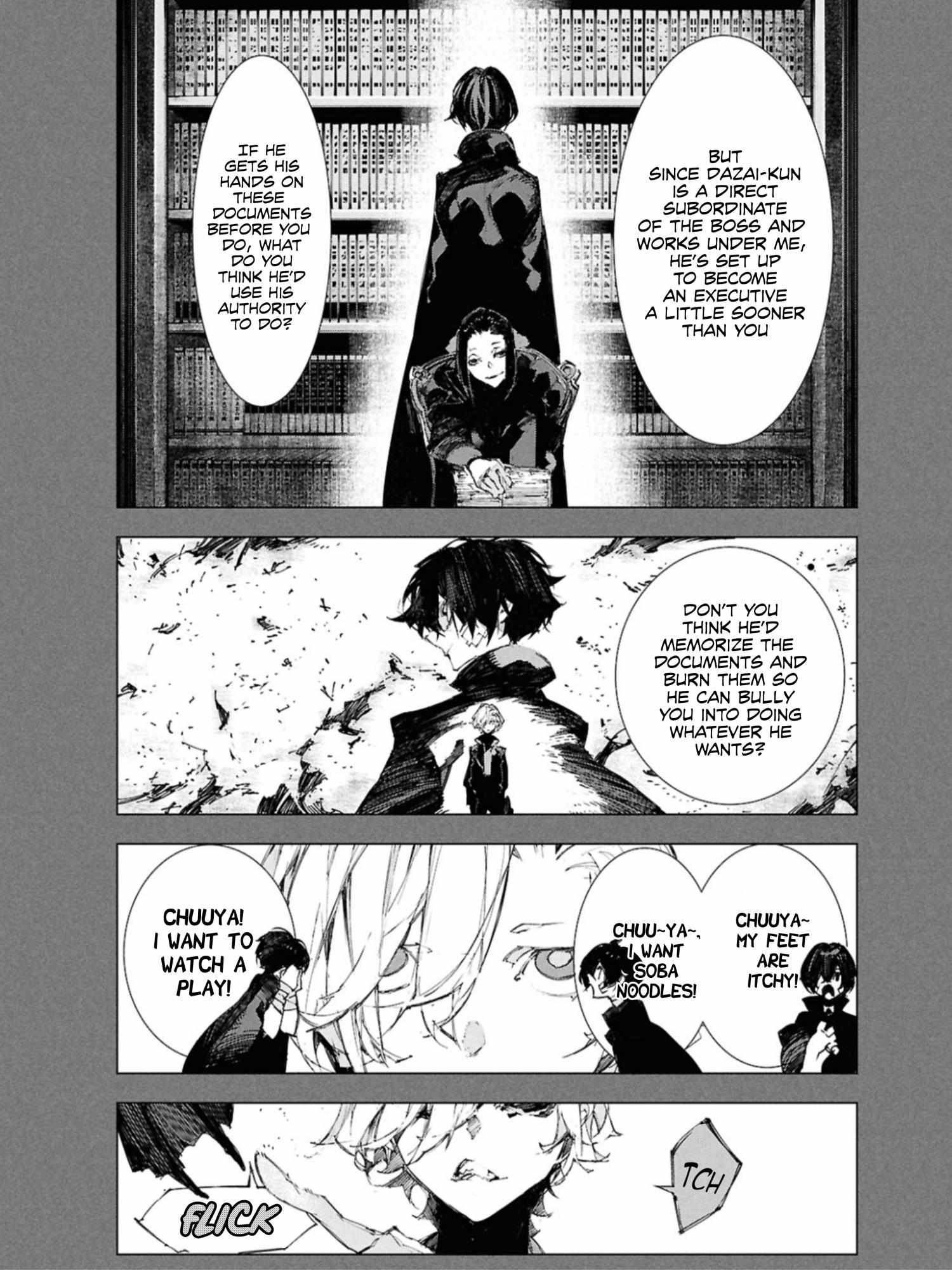 Bungou Stray Dogs: Dazai, Chuuya, Juugo-Sai - Chapter 22