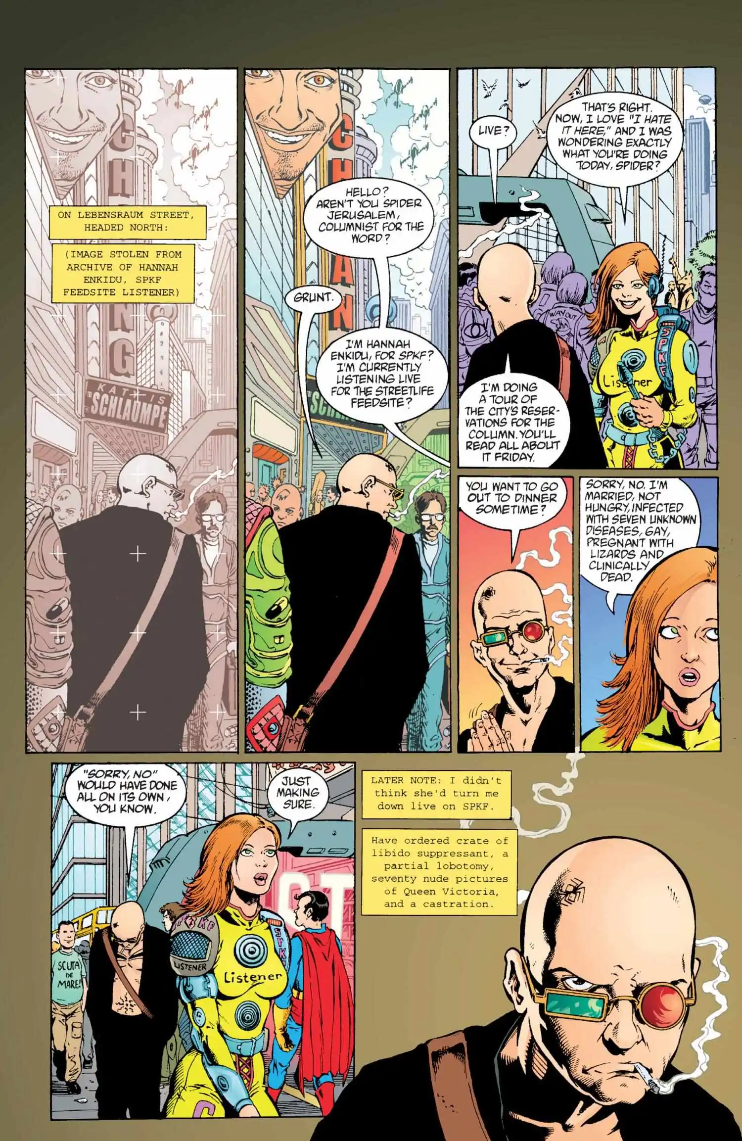 Transmetropolitan - Chapter 9