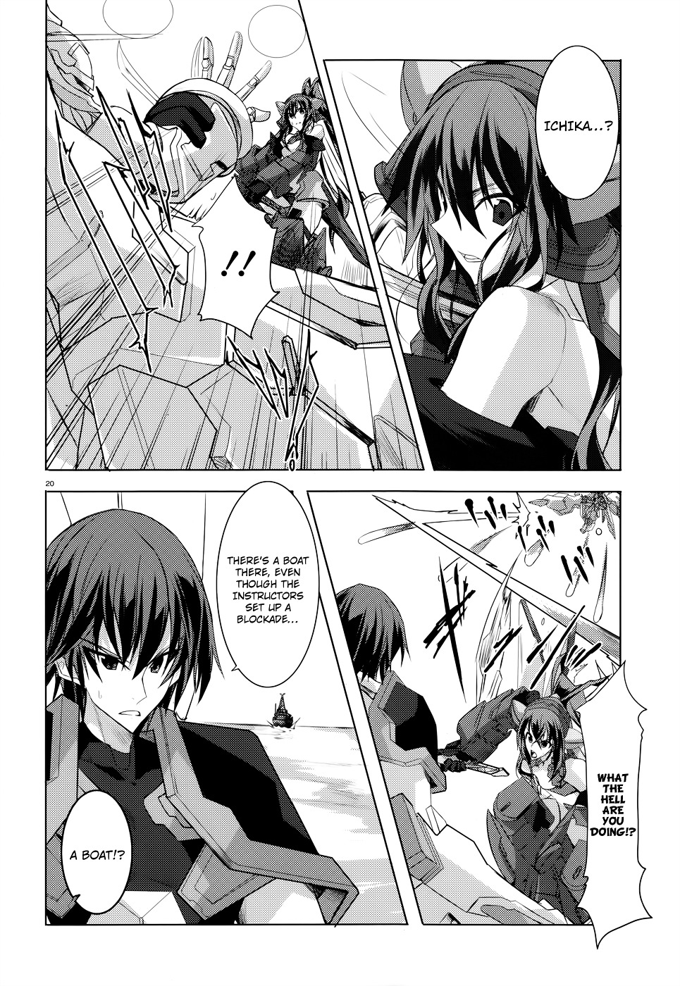 Infinite Stratos - Chapter 23 : Thin Red Line Part 2