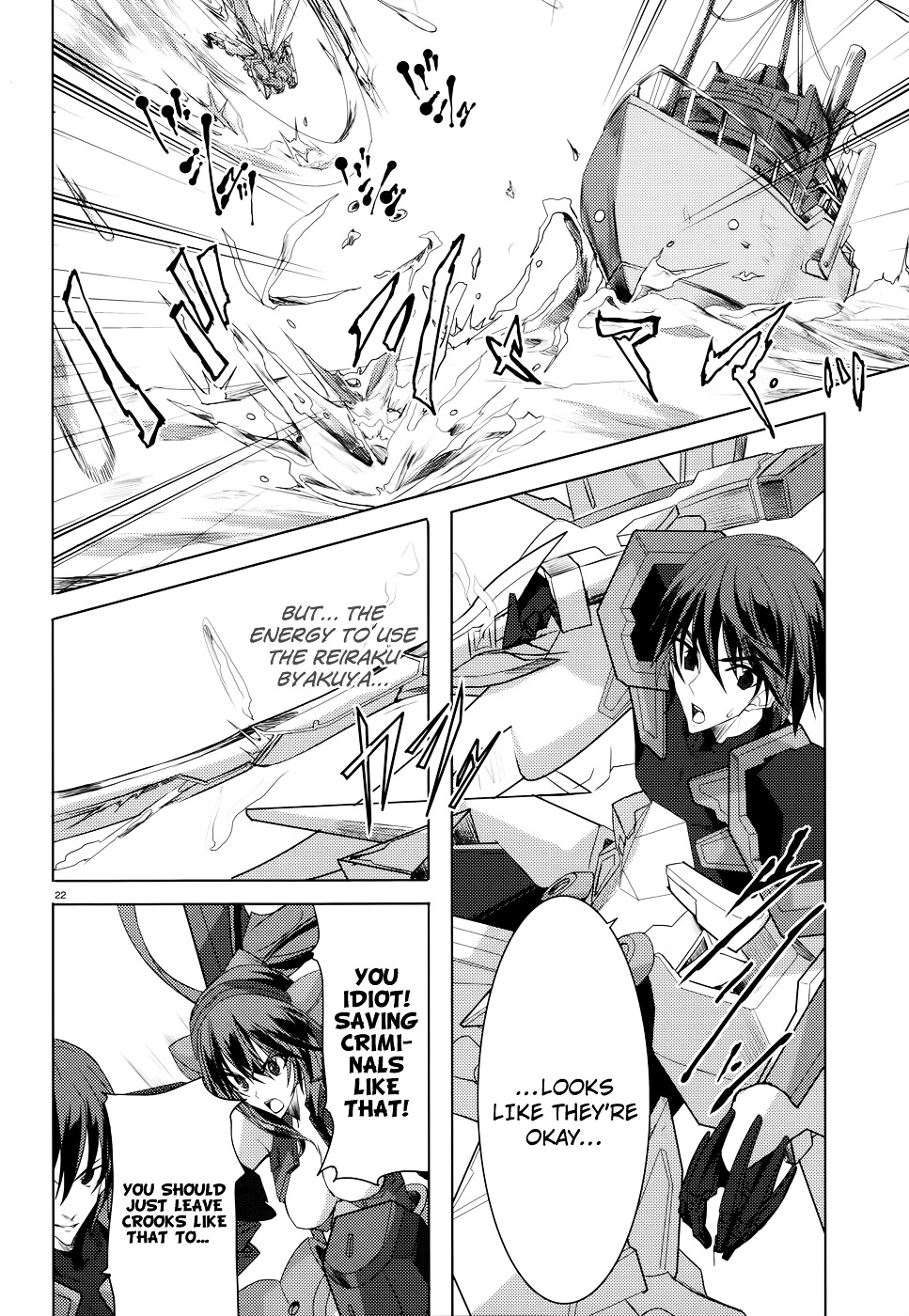 Infinite Stratos - Chapter 23 : Thin Red Line Part 2