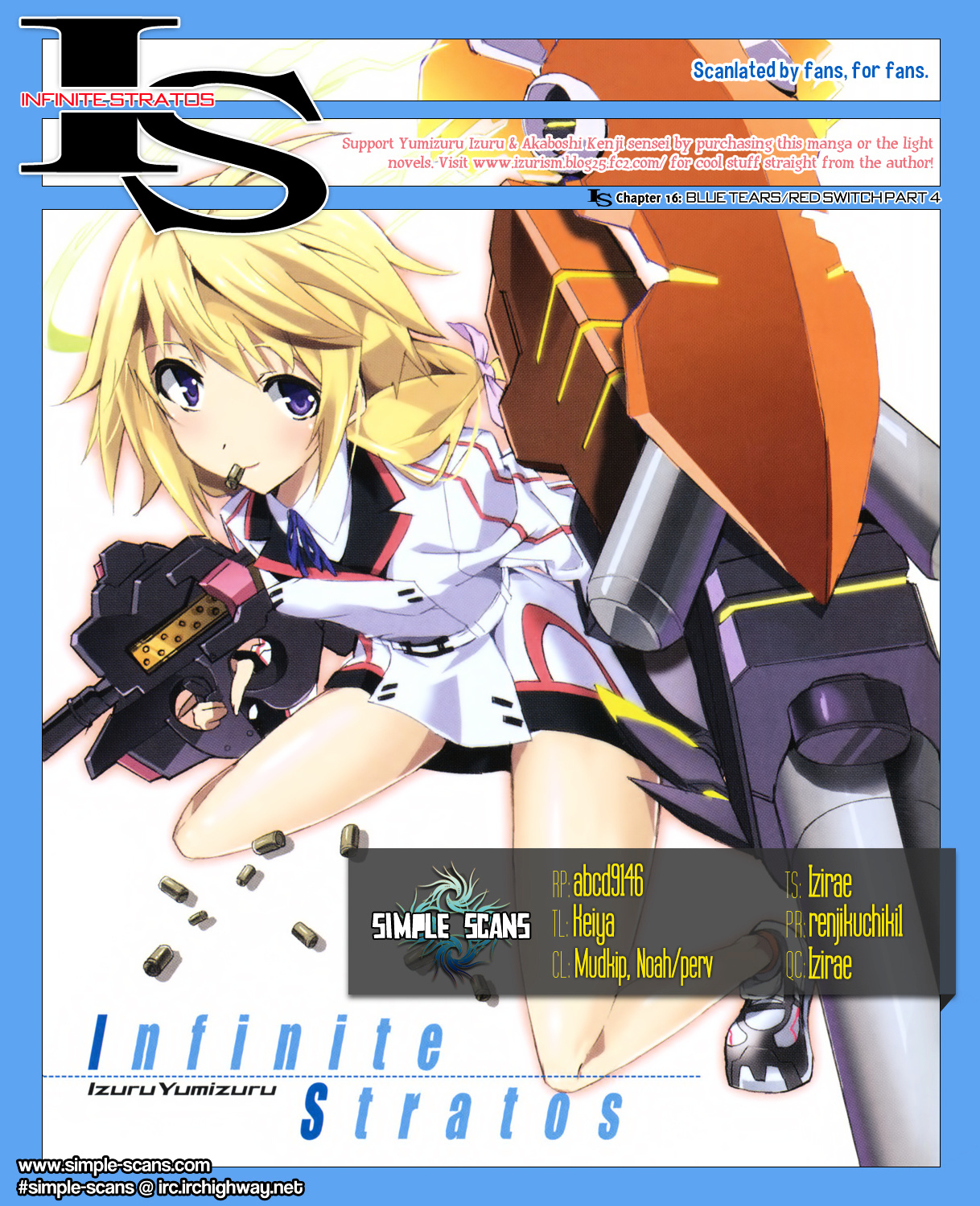 Infinite Stratos - Chapter 16 : Blue Tears/Red Switch Part 4