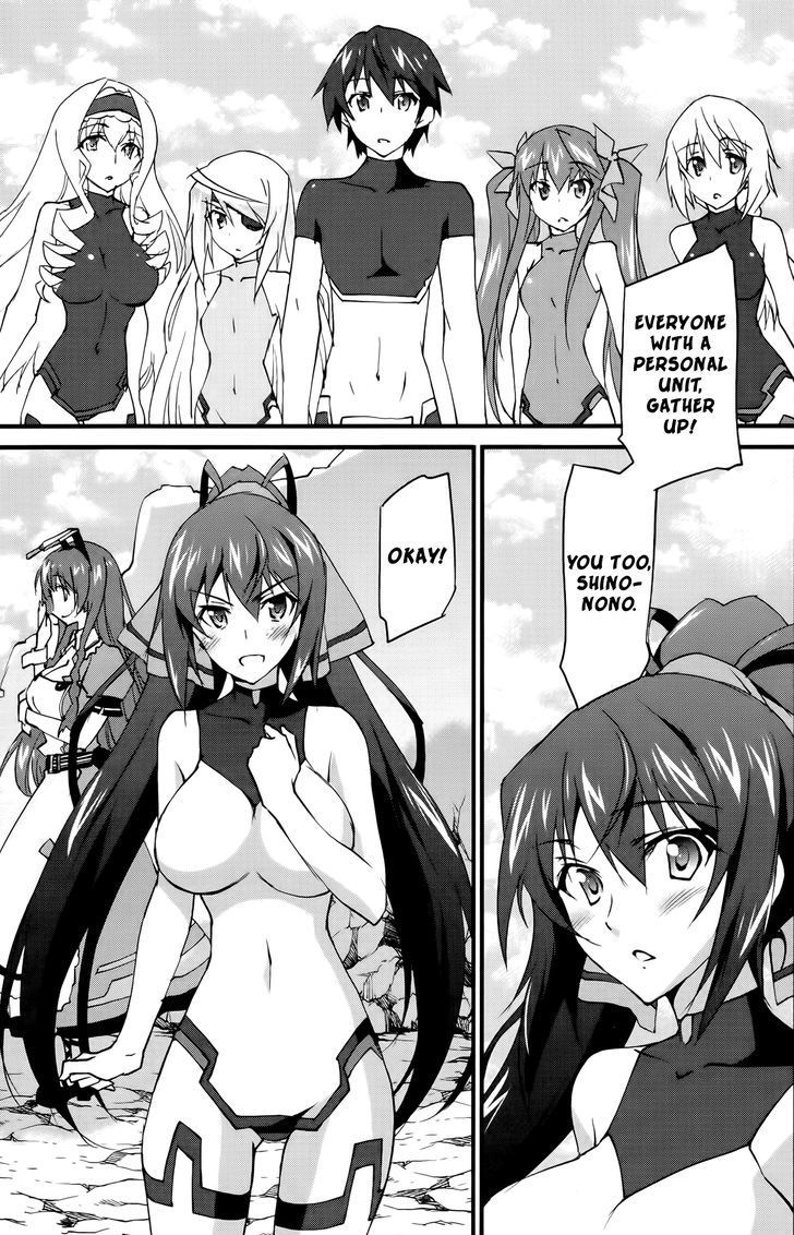 Infinite Stratos - Vol.5 Chapter 26 : Thin Red Line 1