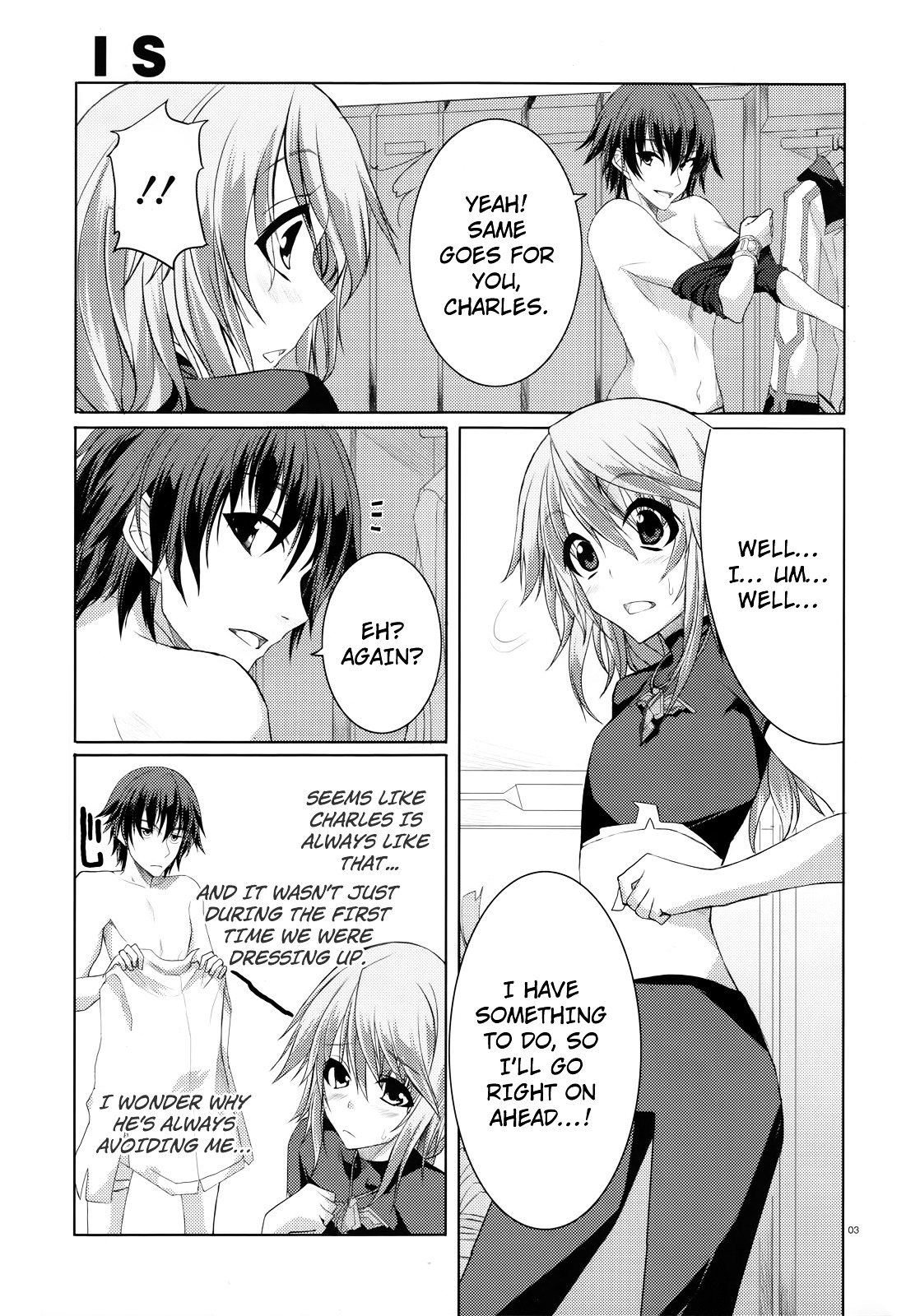 Infinite Stratos - Chapter 14 : Blue Days/Red Switch Part 2