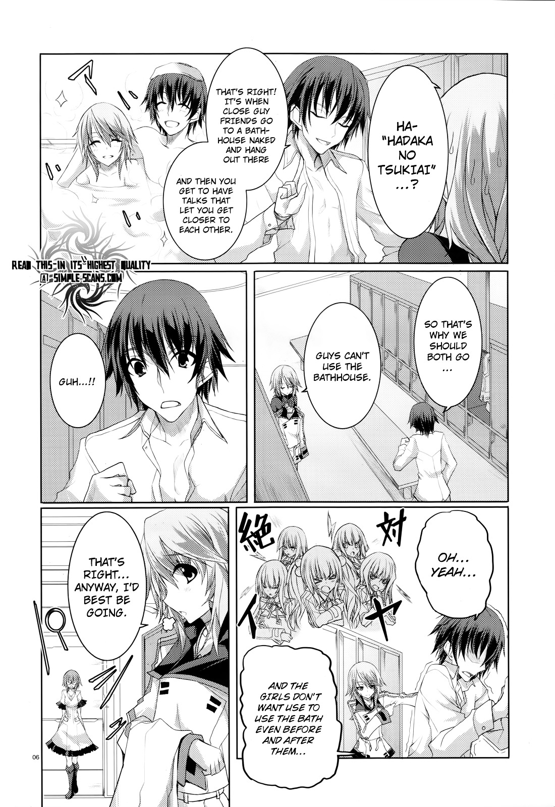 Infinite Stratos - Chapter 14 : Blue Days/Red Switch Part 2