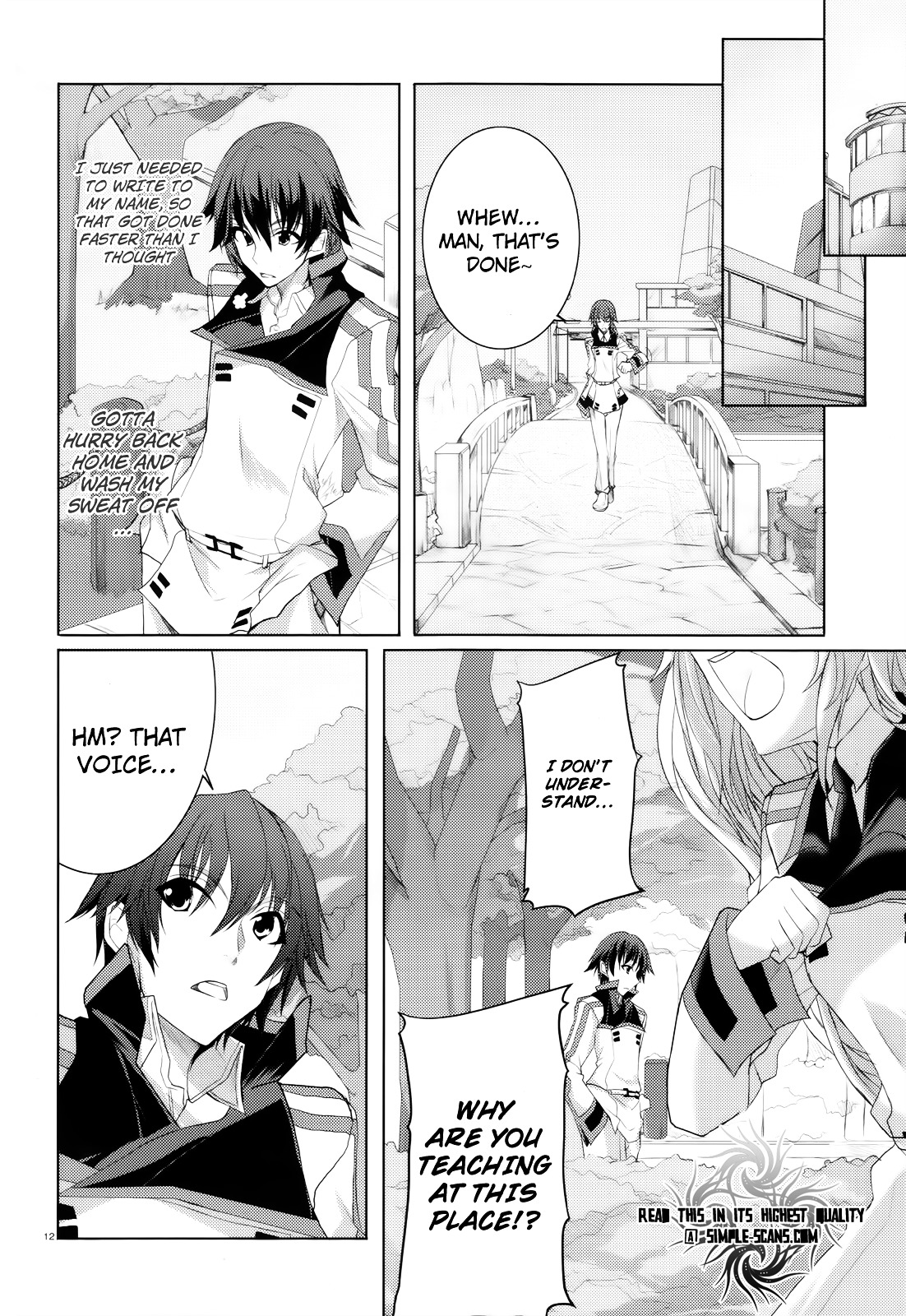 Infinite Stratos - Chapter 14 : Blue Days/Red Switch Part 2