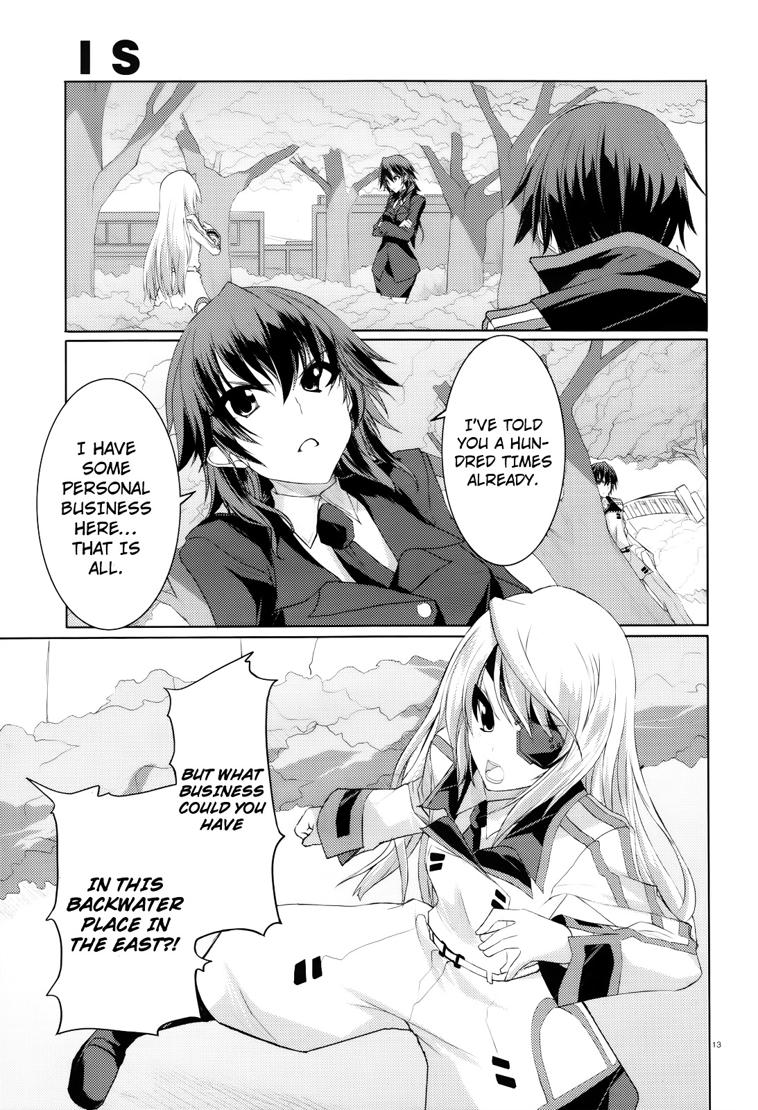 Infinite Stratos - Chapter 14 : Blue Days/Red Switch Part 2