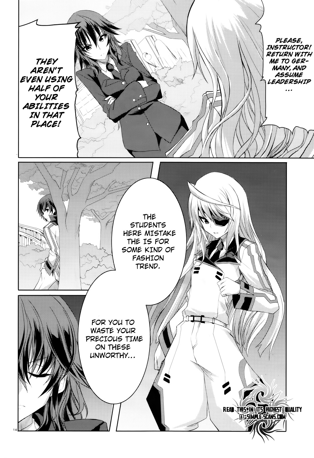 Infinite Stratos - Chapter 14 : Blue Days/Red Switch Part 2