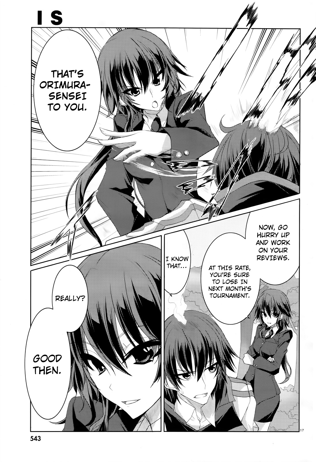 Infinite Stratos - Chapter 14 : Blue Days/Red Switch Part 2