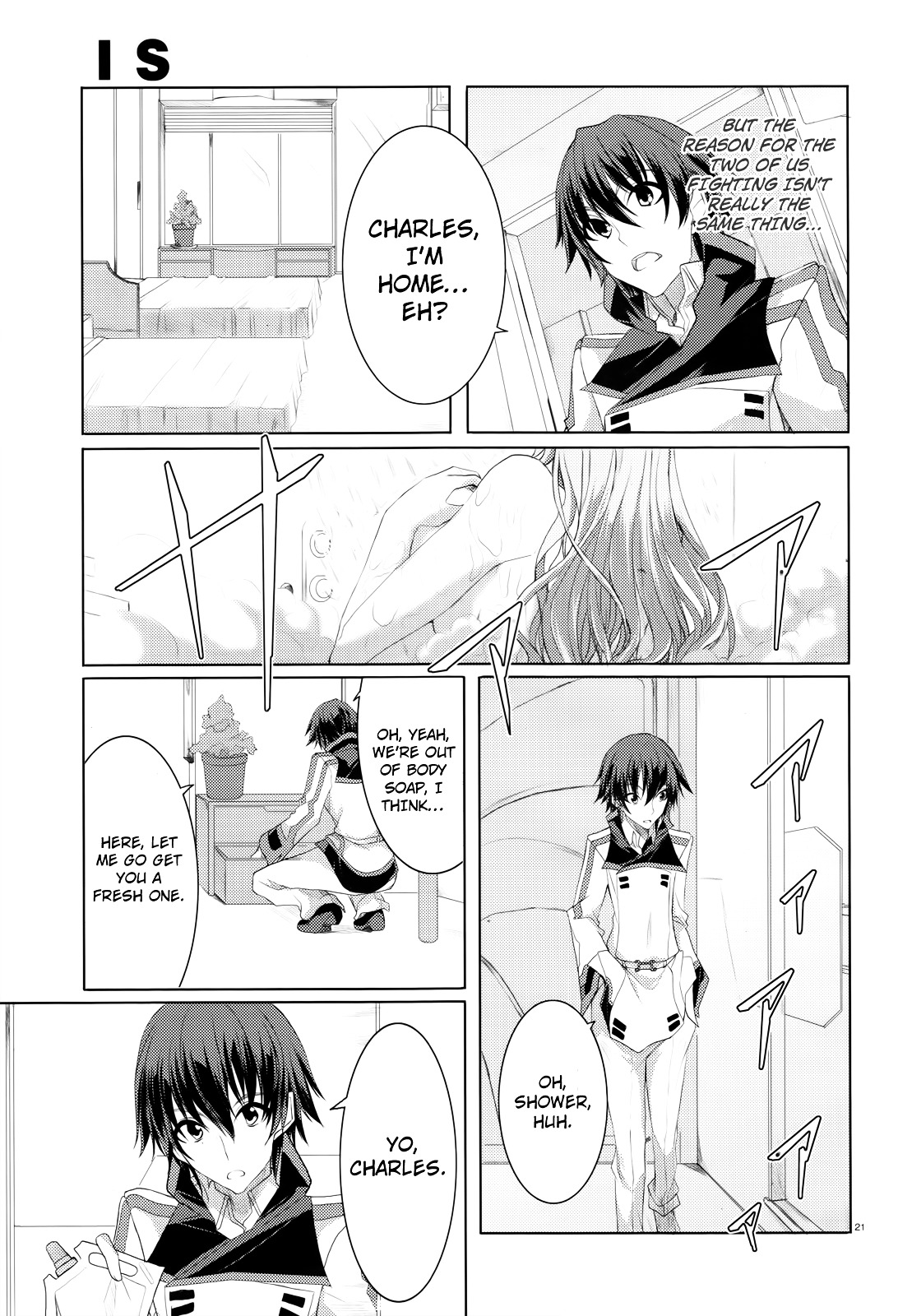 Infinite Stratos - Chapter 14 : Blue Days/Red Switch Part 2