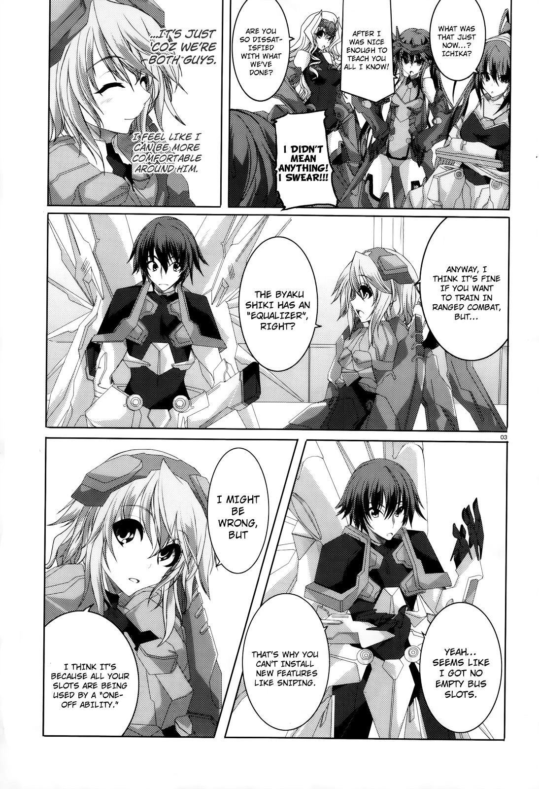 Infinite Stratos - Chapter 13 : Blue Days/Red Switch