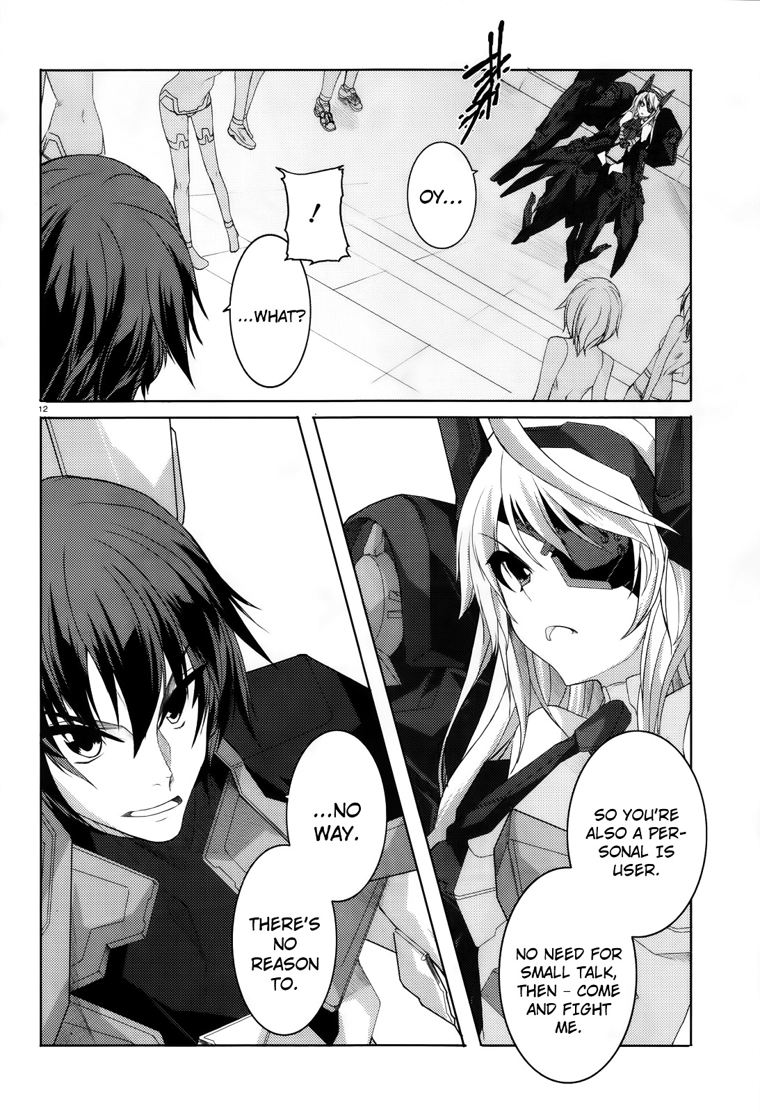 Infinite Stratos - Chapter 13 : Blue Days/Red Switch