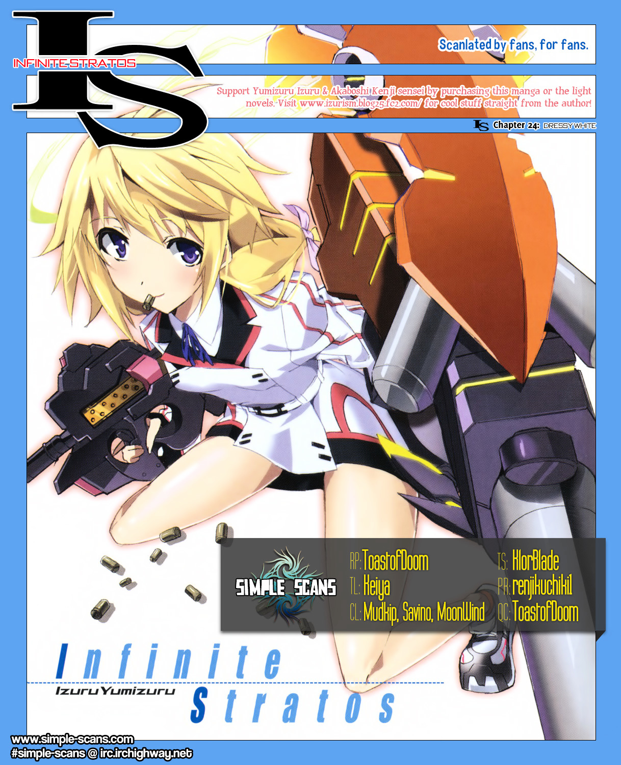 Infinite Stratos - Chapter 24 : Dressy White