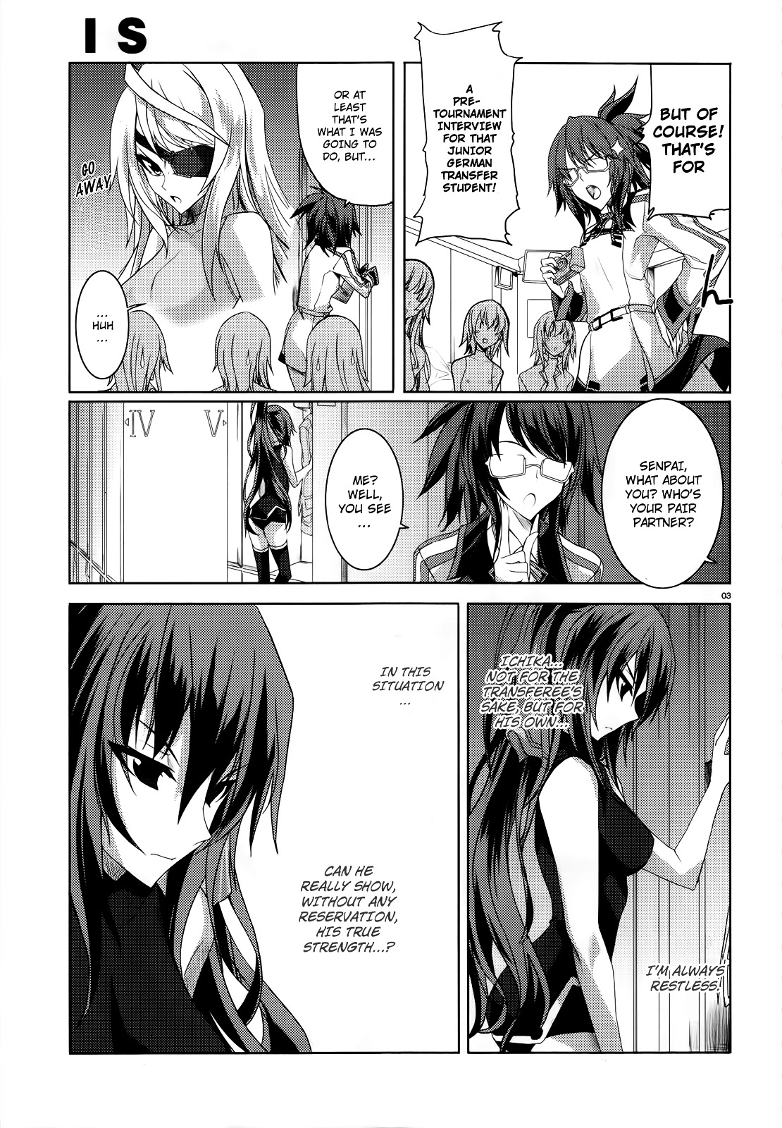 Infinite Stratos - Chapter 17 : Find Out My Mind Part 1