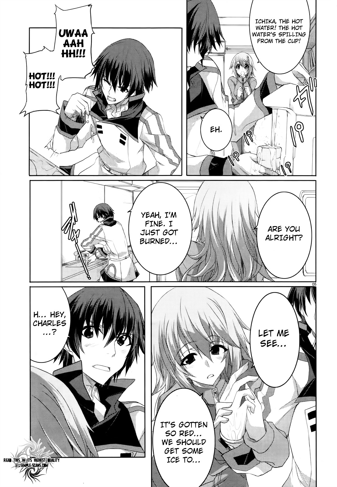 Infinite Stratos - Chapter 15 : Blue Days/Red Switch Part 3